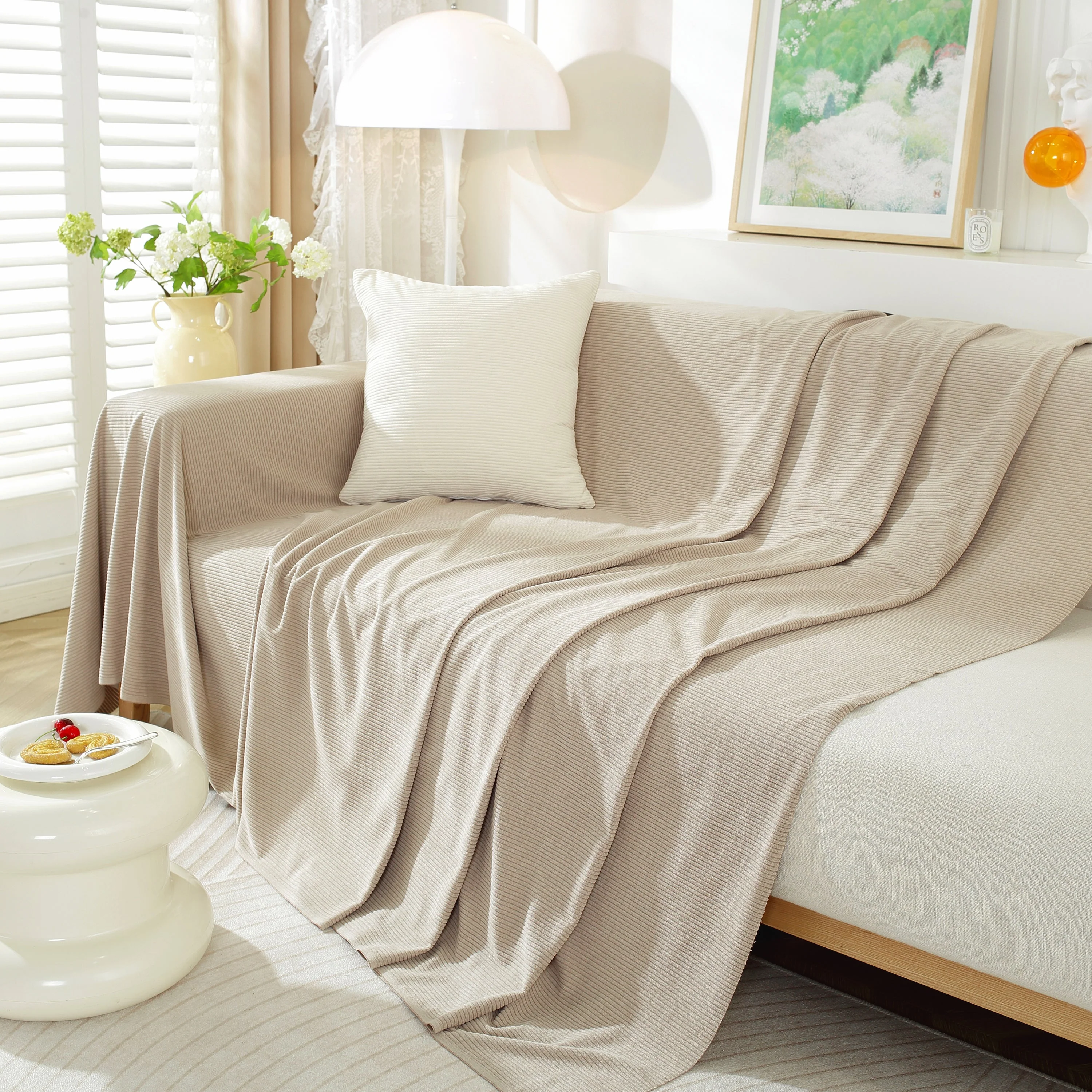 Soft Plush Warm Couch Cover Blanket for Sofa, Waterproof and Machine Washable Couch Throw Cover - Image 62