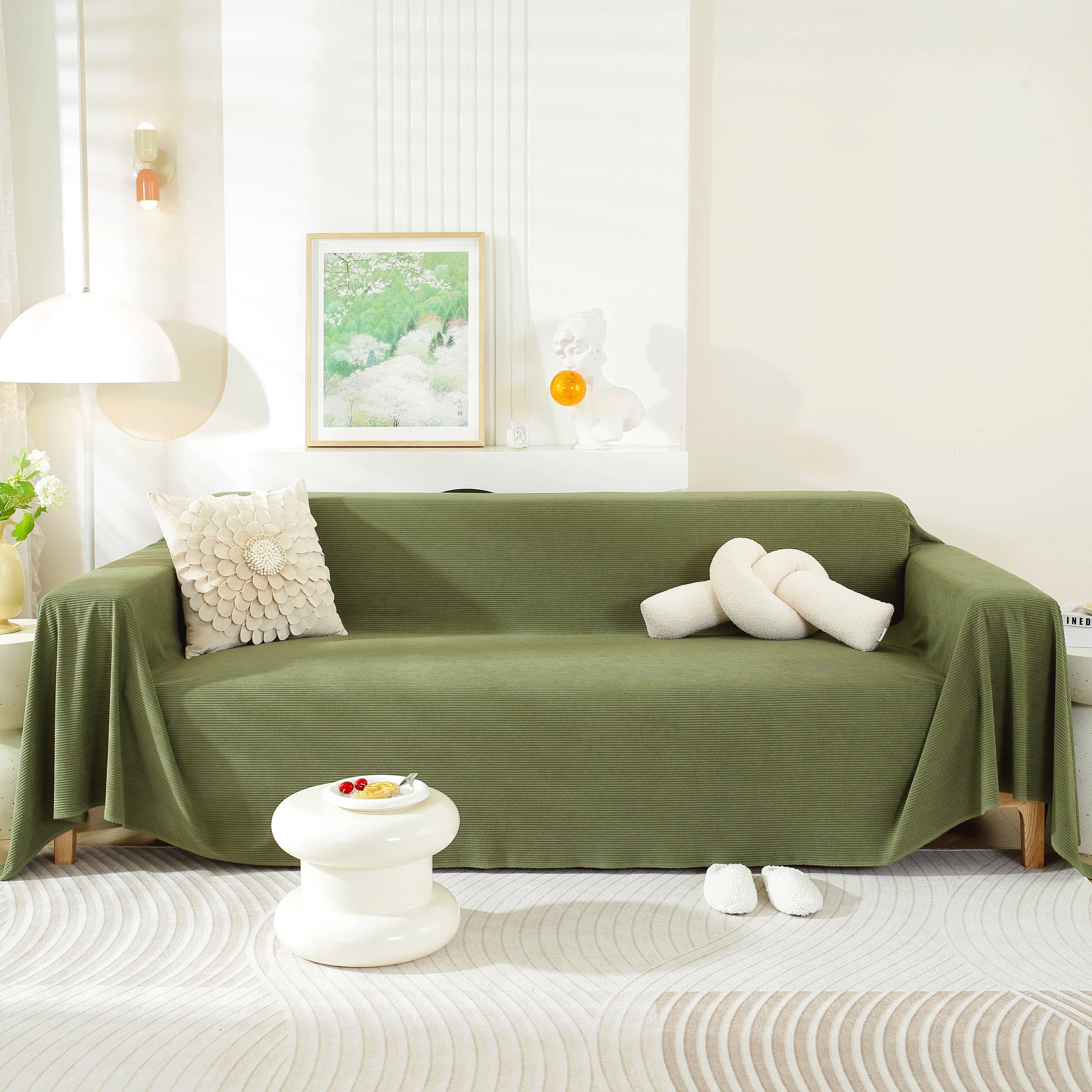 Soft Plush Warm Couch Cover Blanket for Sofa, Waterproof and Machine Washable Couch Throw Cover - Image 64