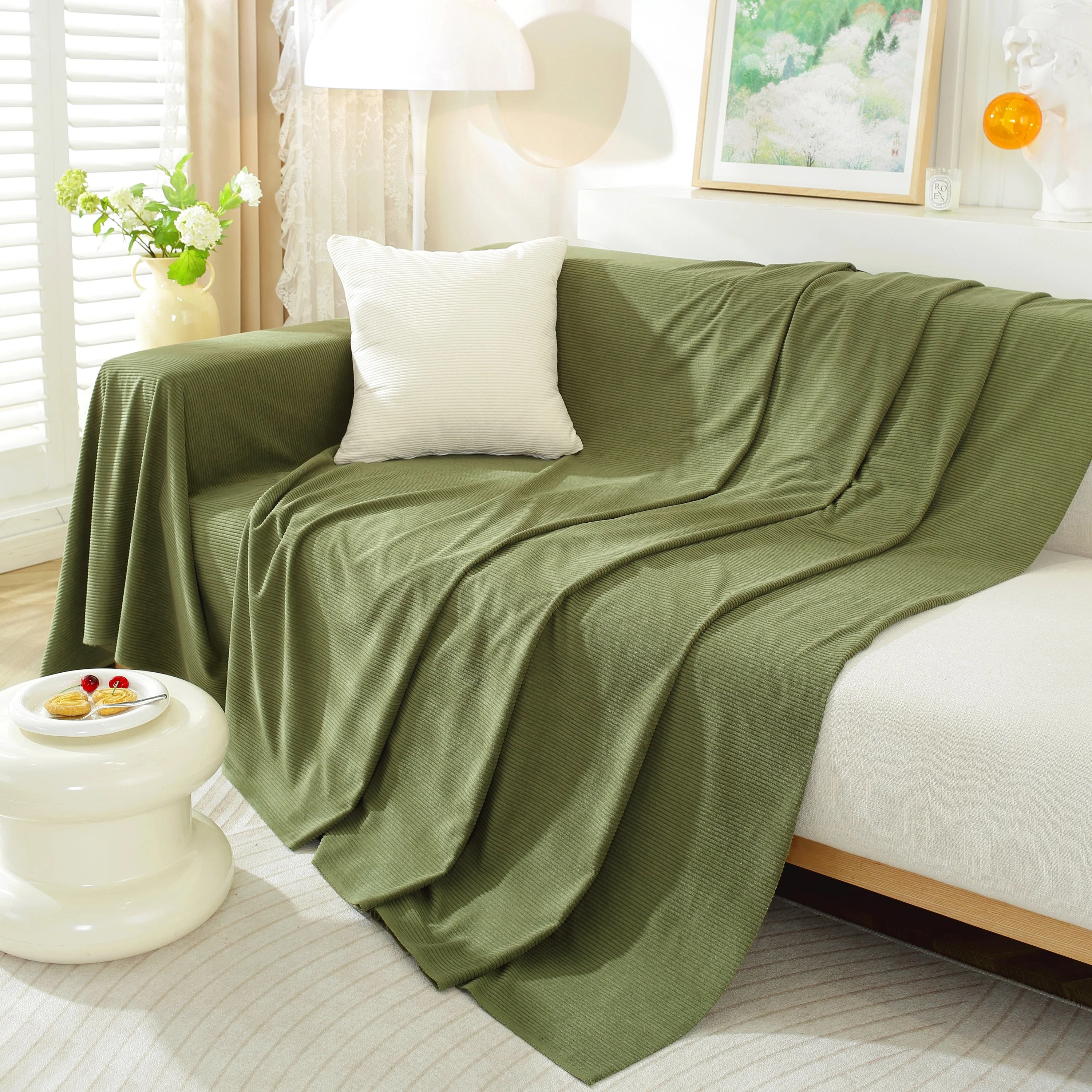 Soft Plush Warm Couch Cover Blanket for Sofa, Waterproof and Machine Washable Couch Throw Cover - Image 77