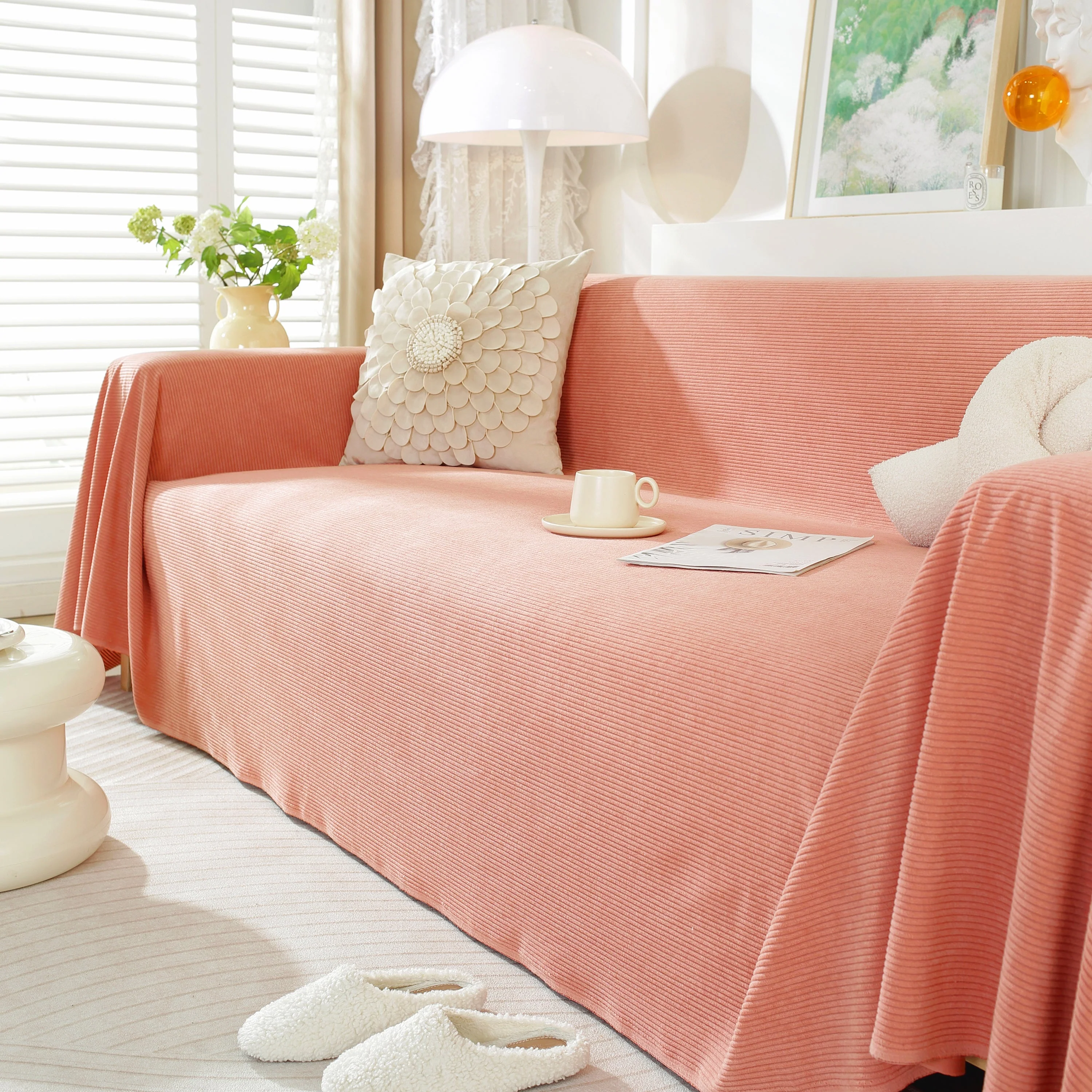Soft Plush Warm Couch Cover Blanket for Sofa, Waterproof and Machine Washable Couch Throw Cover - Image 79