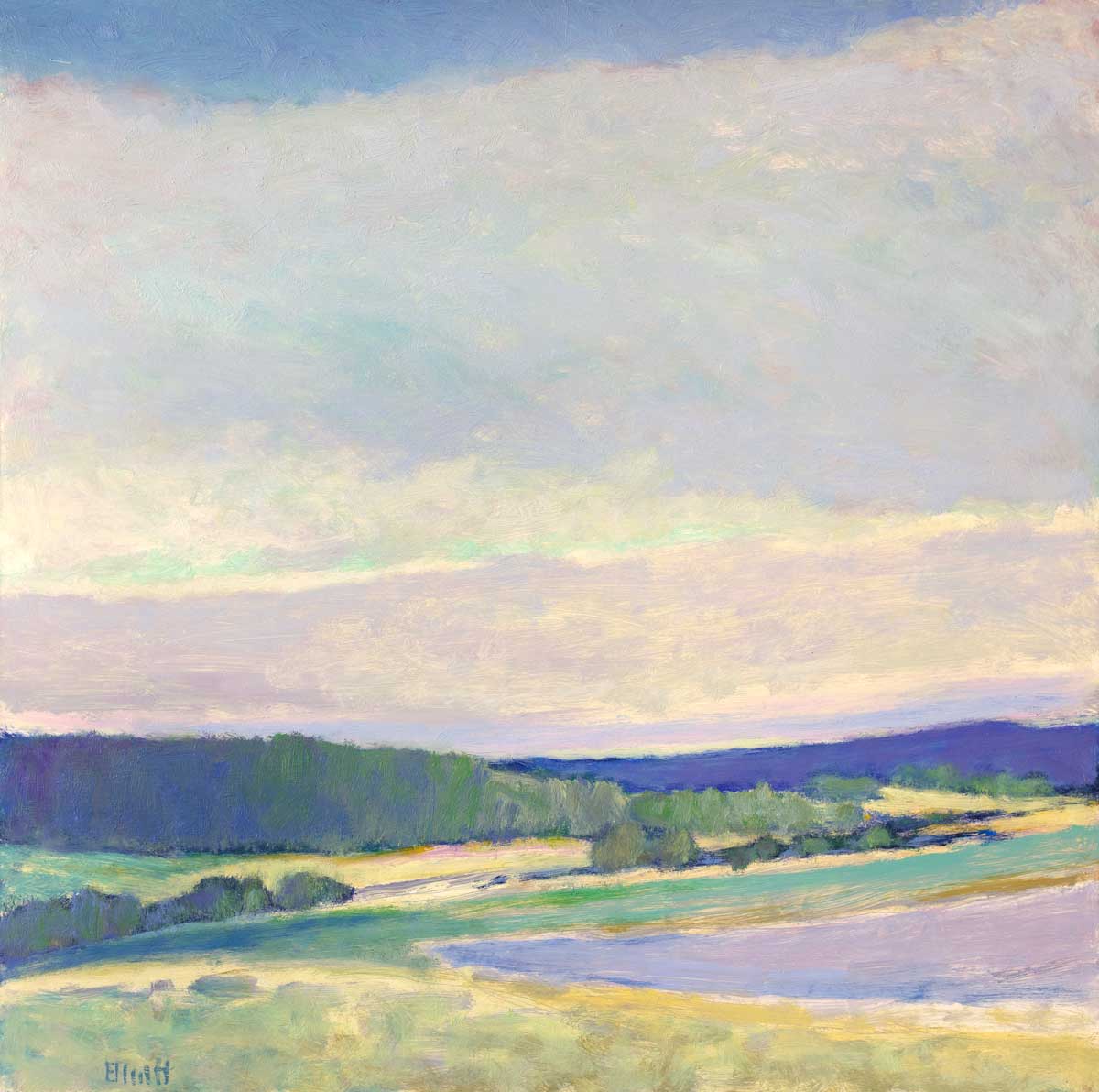 Soft Summer Light - Open Edition Canvas Print - Image 3