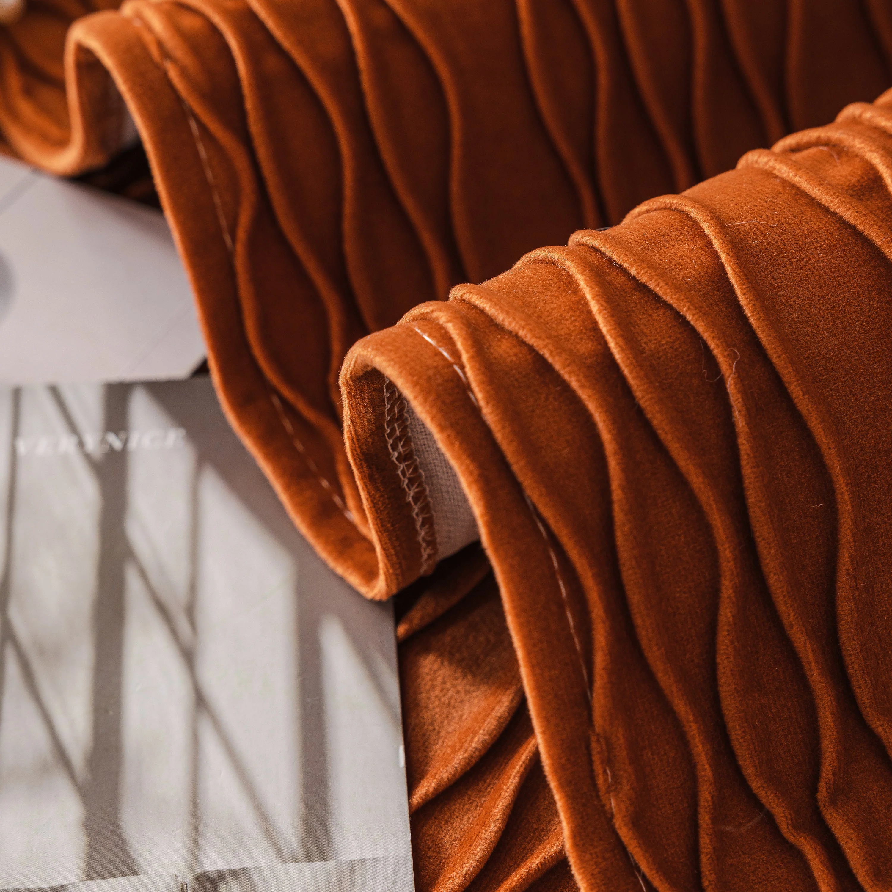 Soft Warm Flannel Couch Cover Throw Blanket with French Flounce, Beautiful Furniture Throws for Sofas - Image 141