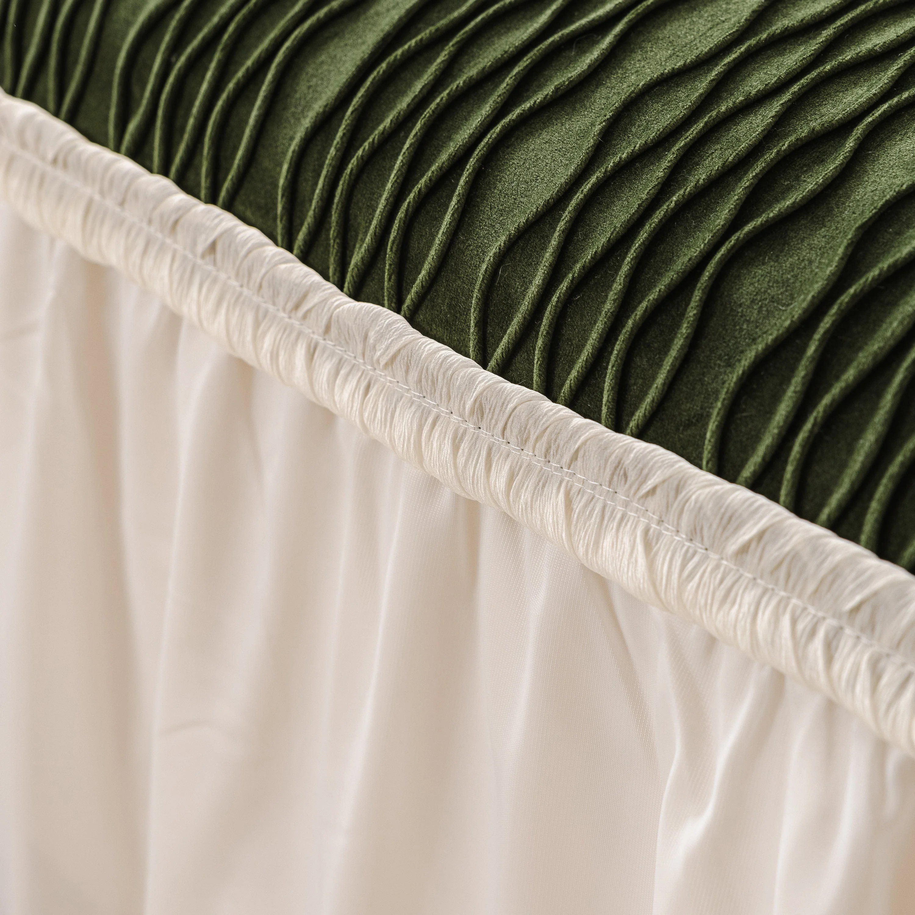 Soft Warm Flannel Couch Cover Throw Blanket with French Flounce, Beautiful Furniture Throws for Sofas - Image 75