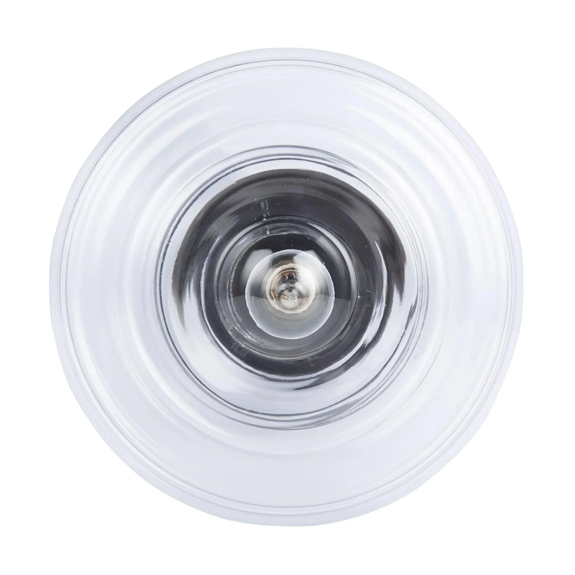 Solaria 1-Light Dark Brown Farmhouse Semi Flush Mount Ceiling Light - Image 6