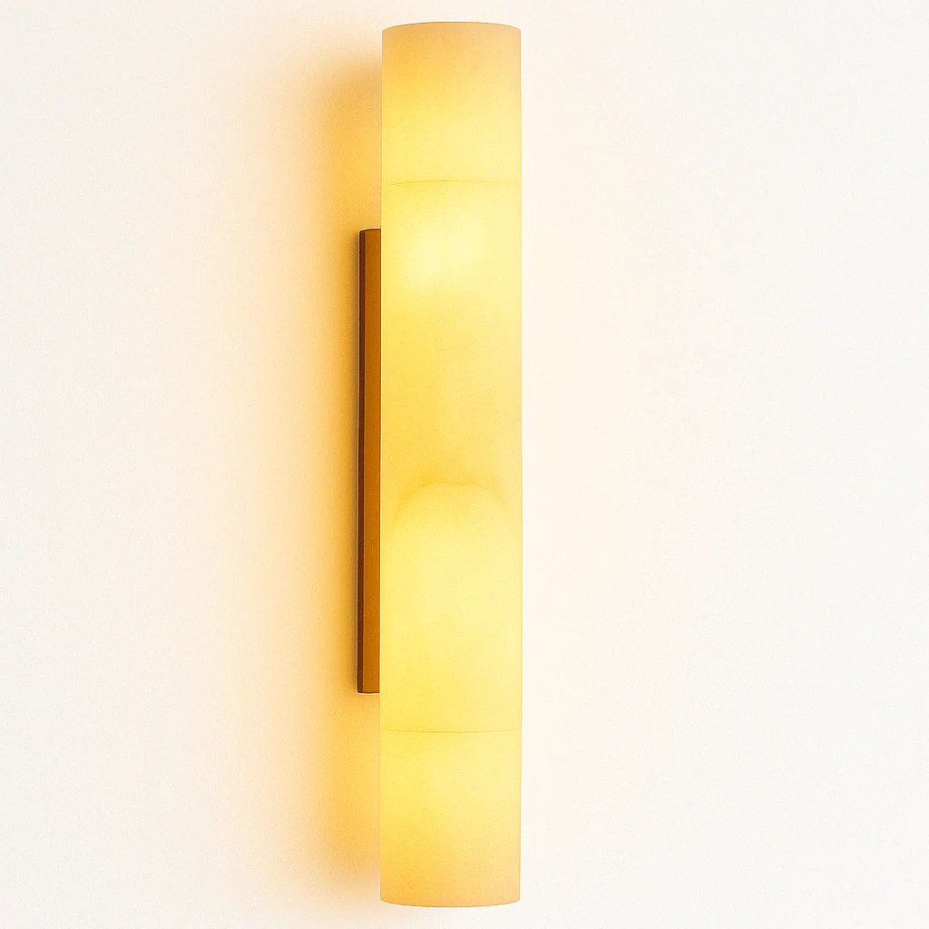 Solen Alabaster Wall Sconce - Open Box - Image 2