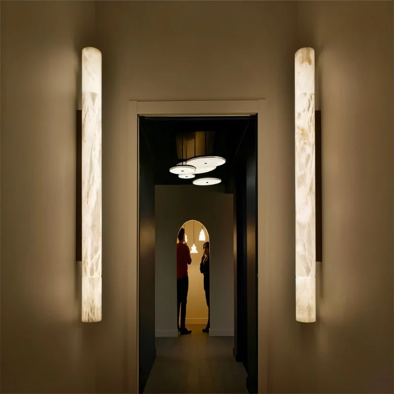 Solen Alabaster Wall Sconce - Open Box - Image 3