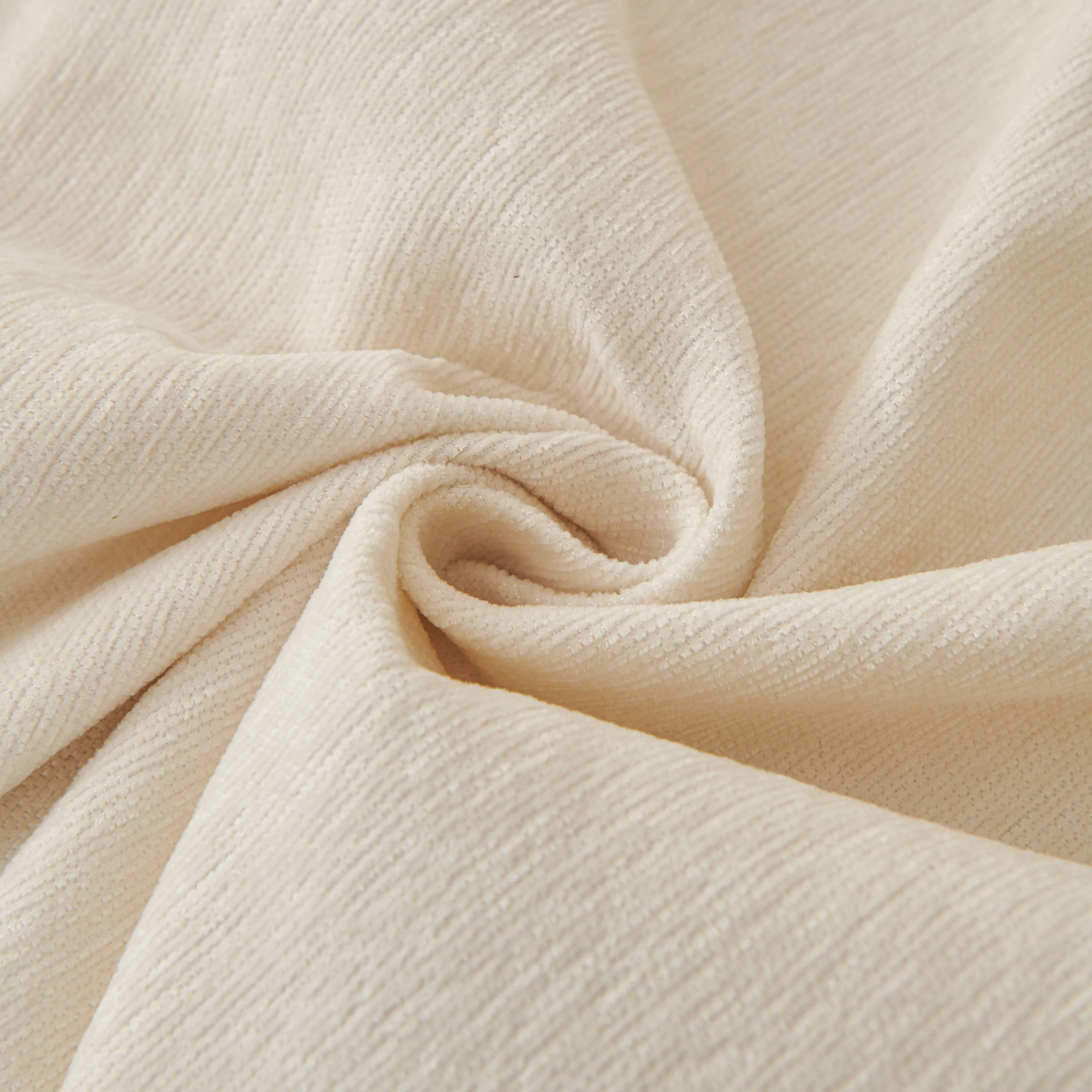 Solid Color Chenille Sofa Throw Blanket, Cozy & Easy Care Fringed Furniture Protector - Image 84
