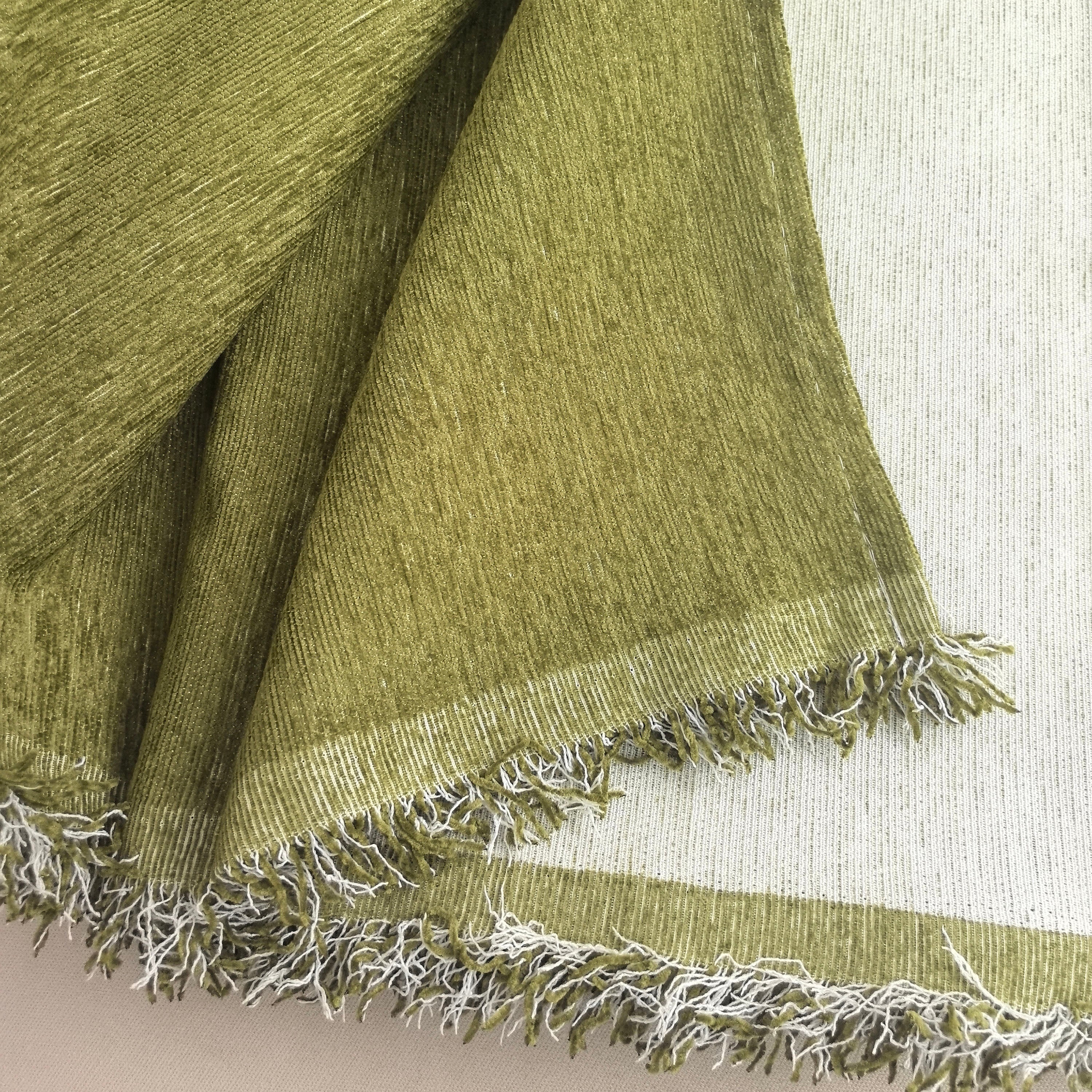 Solid Color Chenille Sofa Throw Blanket, Soft & Plush Decorative Couch Throw Cover - Image 62