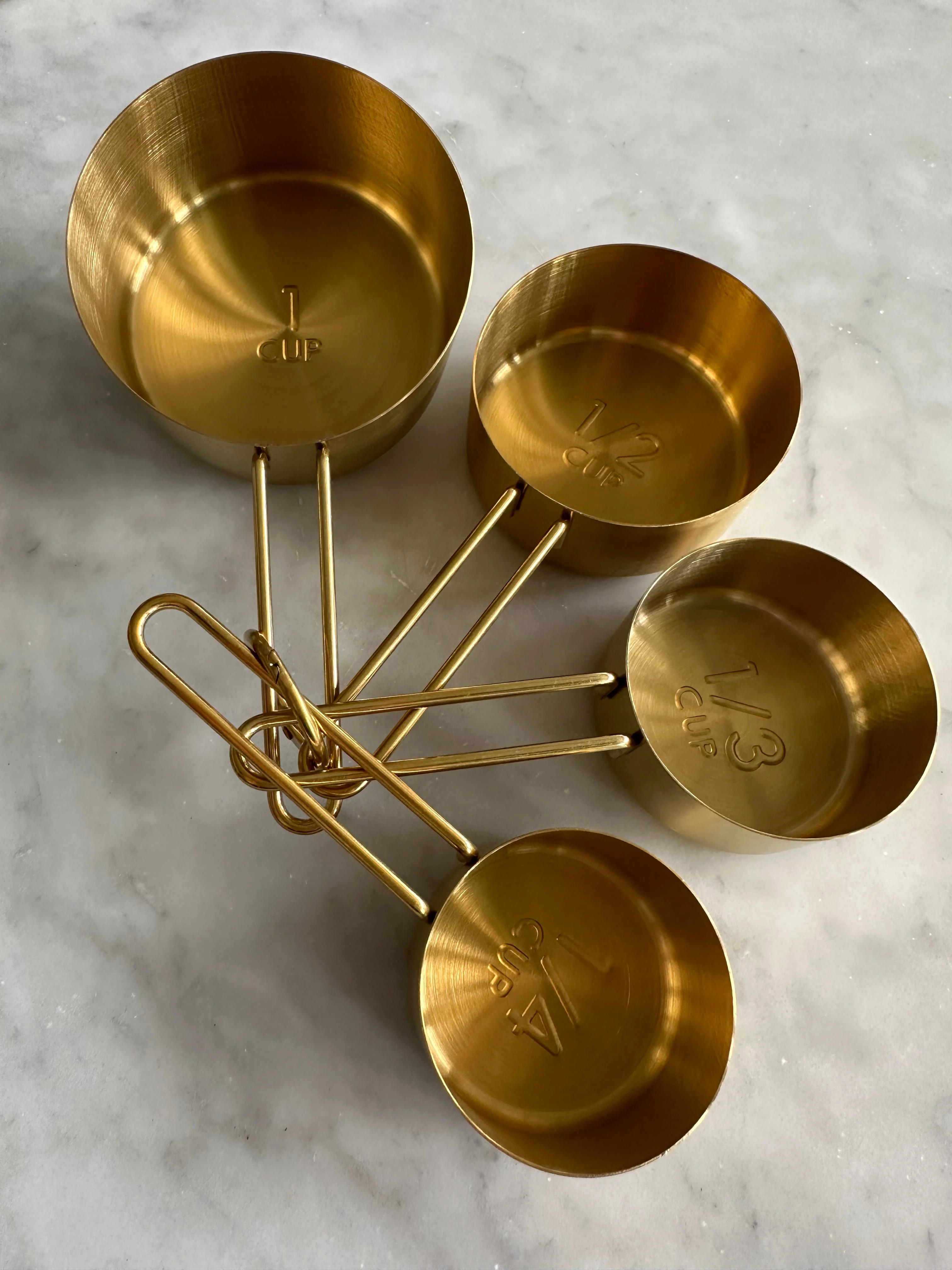 Sorrento Gold Measuring Cups & Spoons Set - Image 3