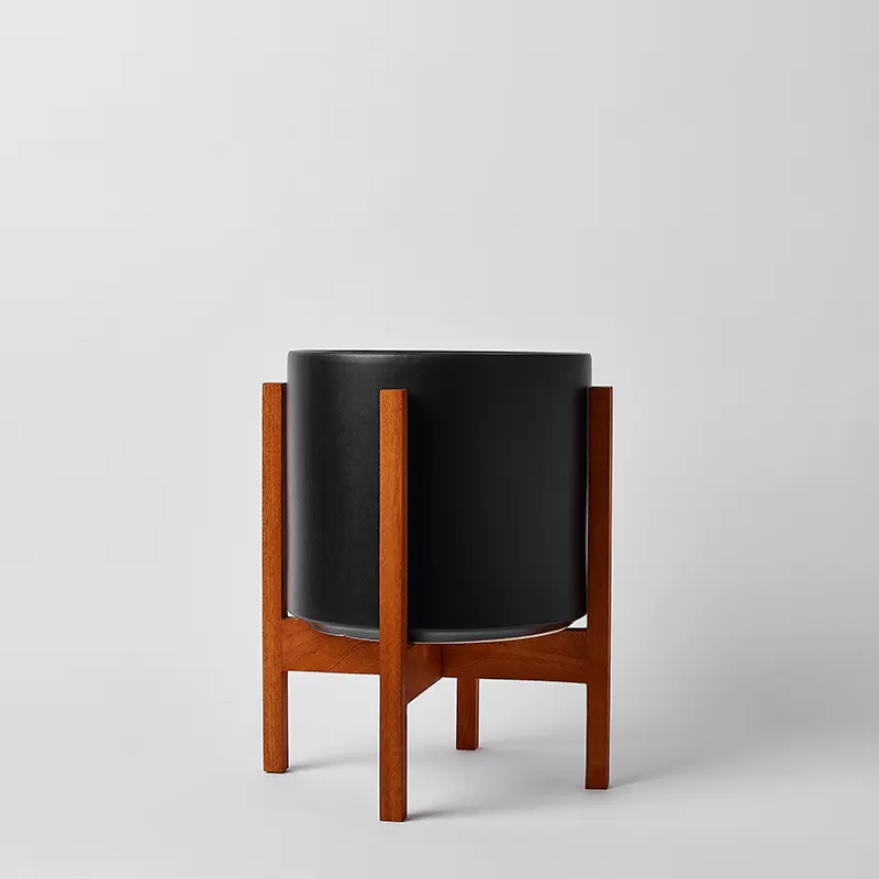 Solid Goods Ceramic Cylinder– With or Without Mahogany Stand - Image 11