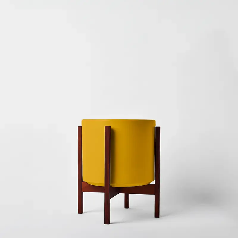 Solid Goods Ceramic Cylinder– With or Without Mahogany Stand - Image 13