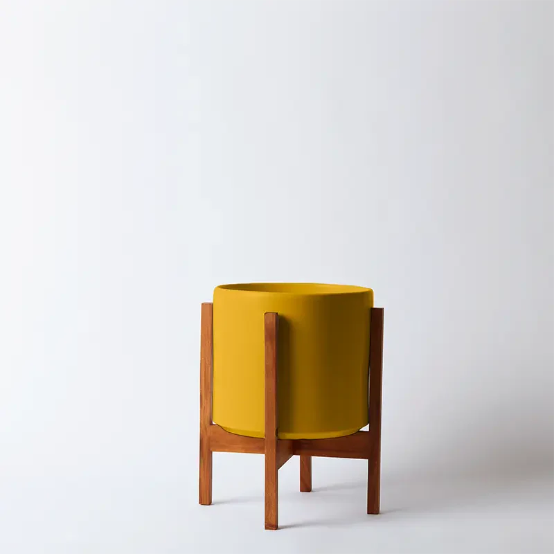 Solid Goods Ceramic Cylinder– With or Without Mahogany Stand - Image 14