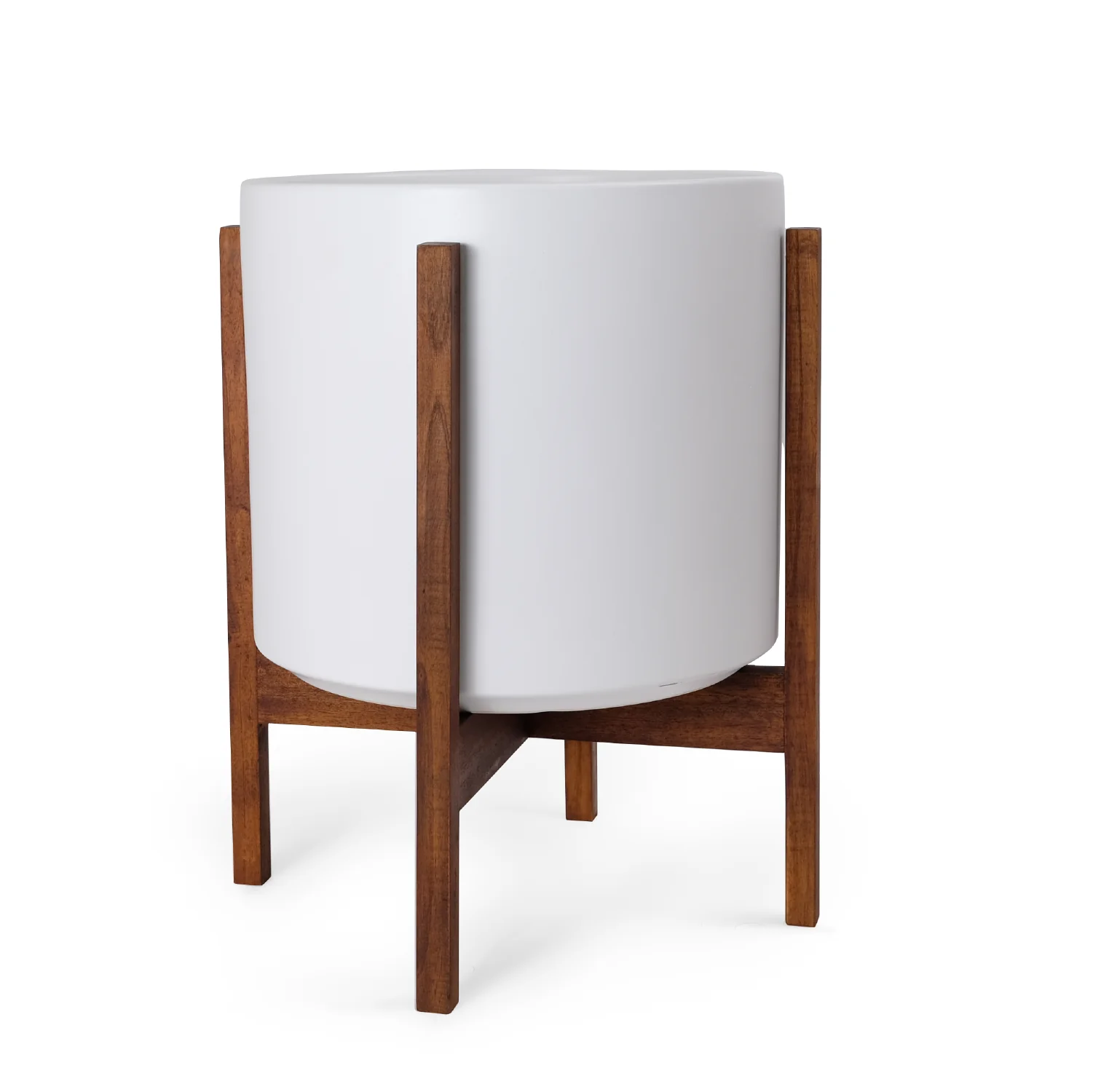 Solid Goods Ceramic Cylinder– With or Without Mahogany Stand - Image 43