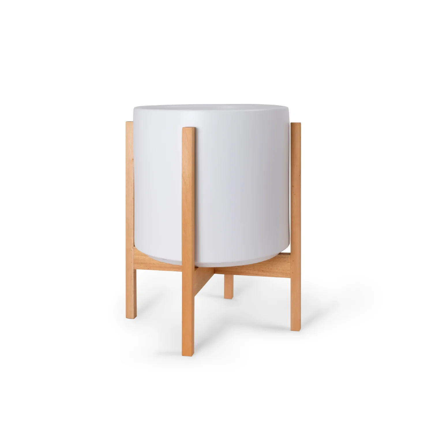 Solid Goods Ceramic Cylinder– With or Without Mahogany Stand - Image 47