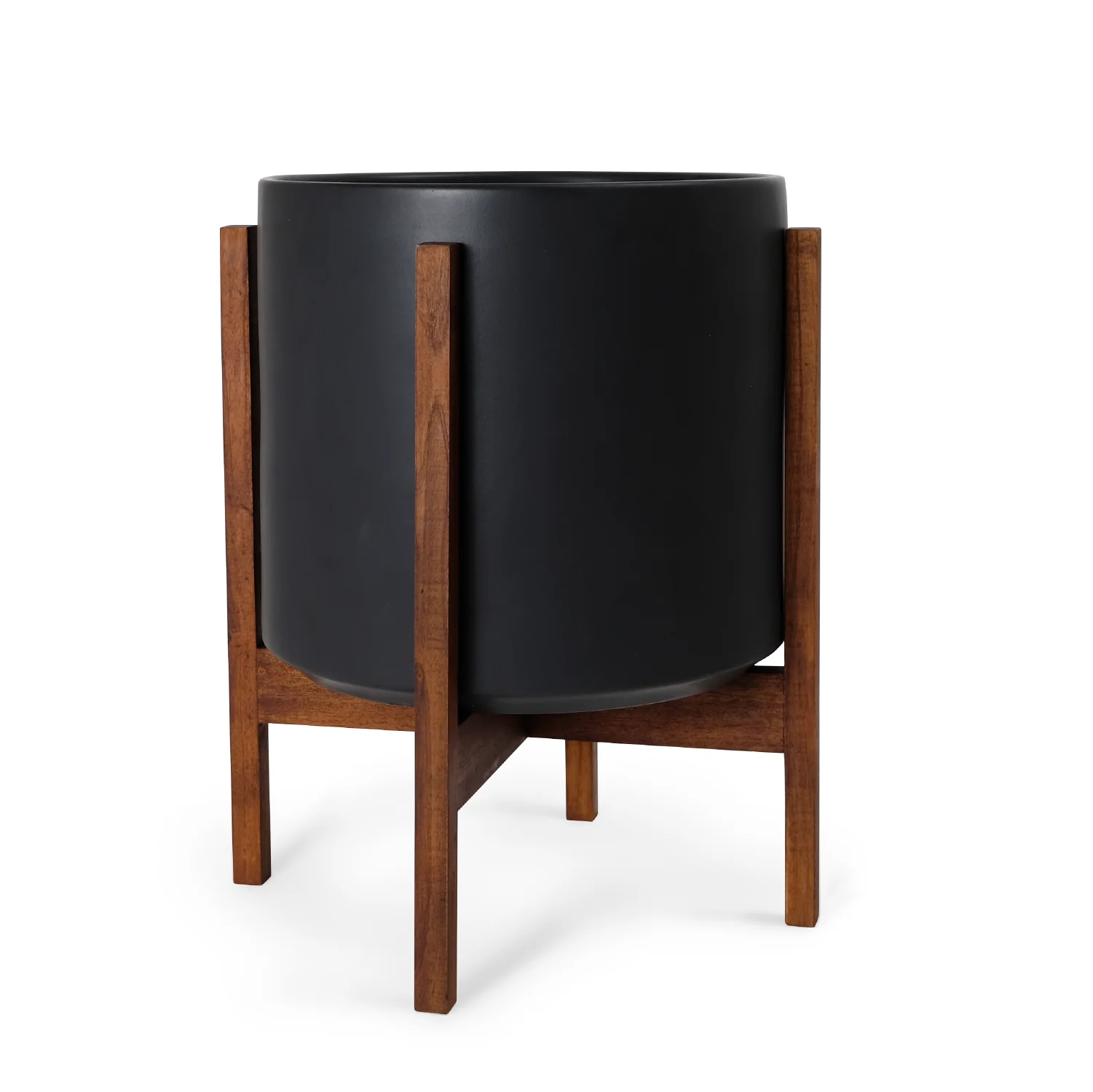 Solid Goods Ceramic Cylinder– With or Without Mahogany Stand - Image 52