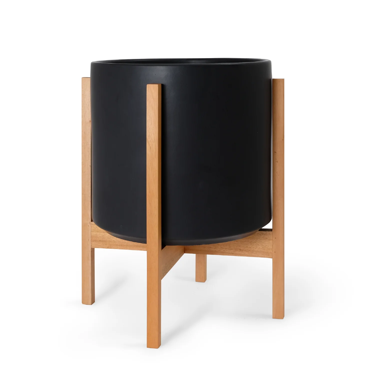 Solid Goods Ceramic Cylinder– With or Without Mahogany Stand - Image 53