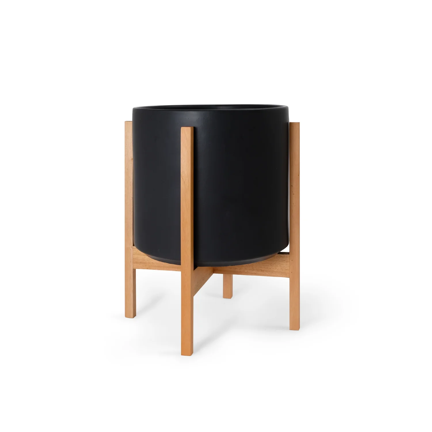 Solid Goods Ceramic Cylinder– With or Without Mahogany Stand - Image 56