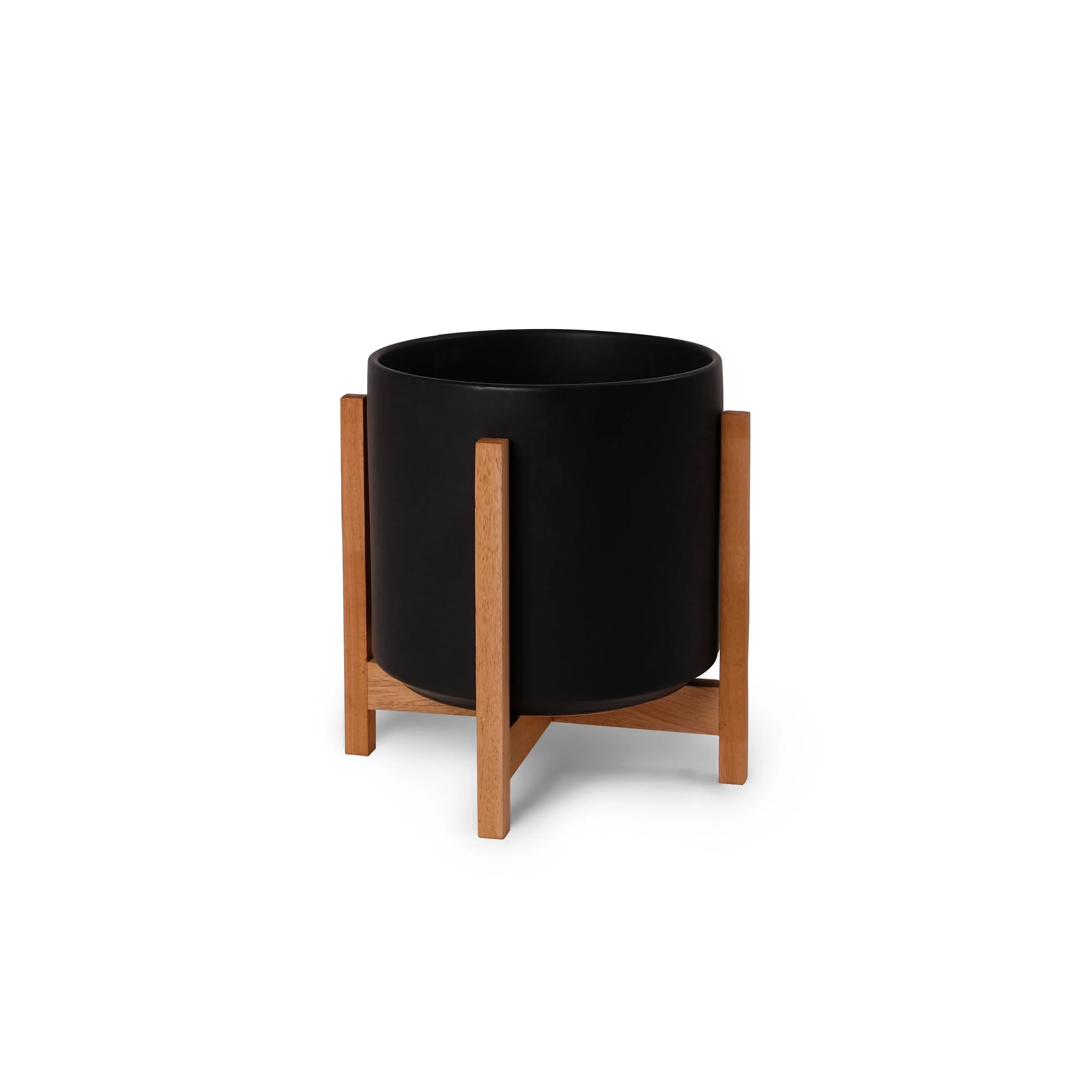 Solid Goods Ceramic Cylinder– With or Without Mahogany Stand - Image 59