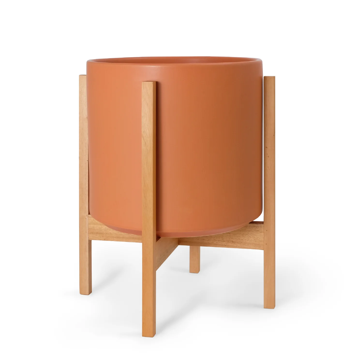 Solid Goods Ceramic Cylinder– With or Without Mahogany Stand - Image 62