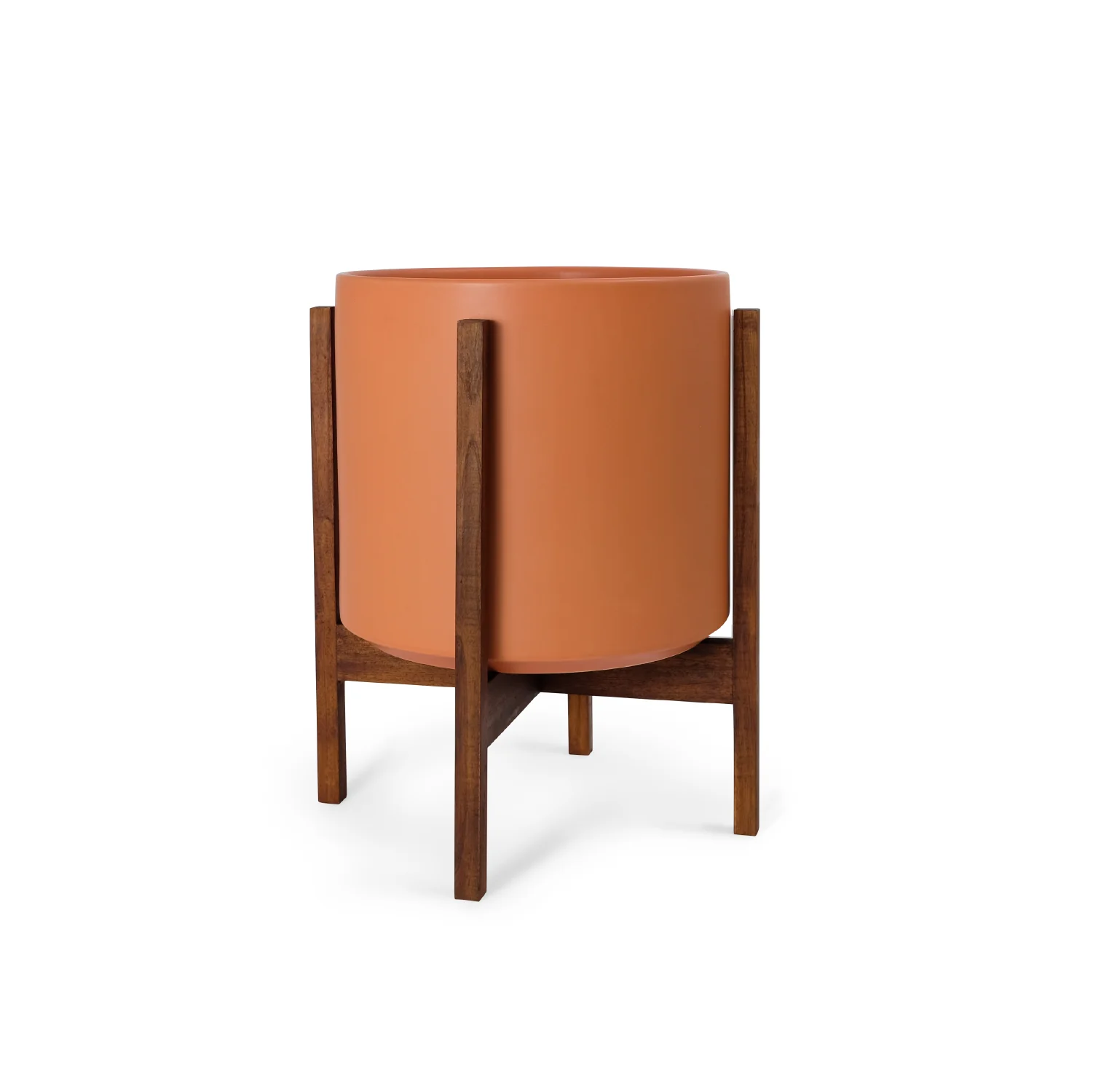 Solid Goods Ceramic Cylinder– With or Without Mahogany Stand - Image 64