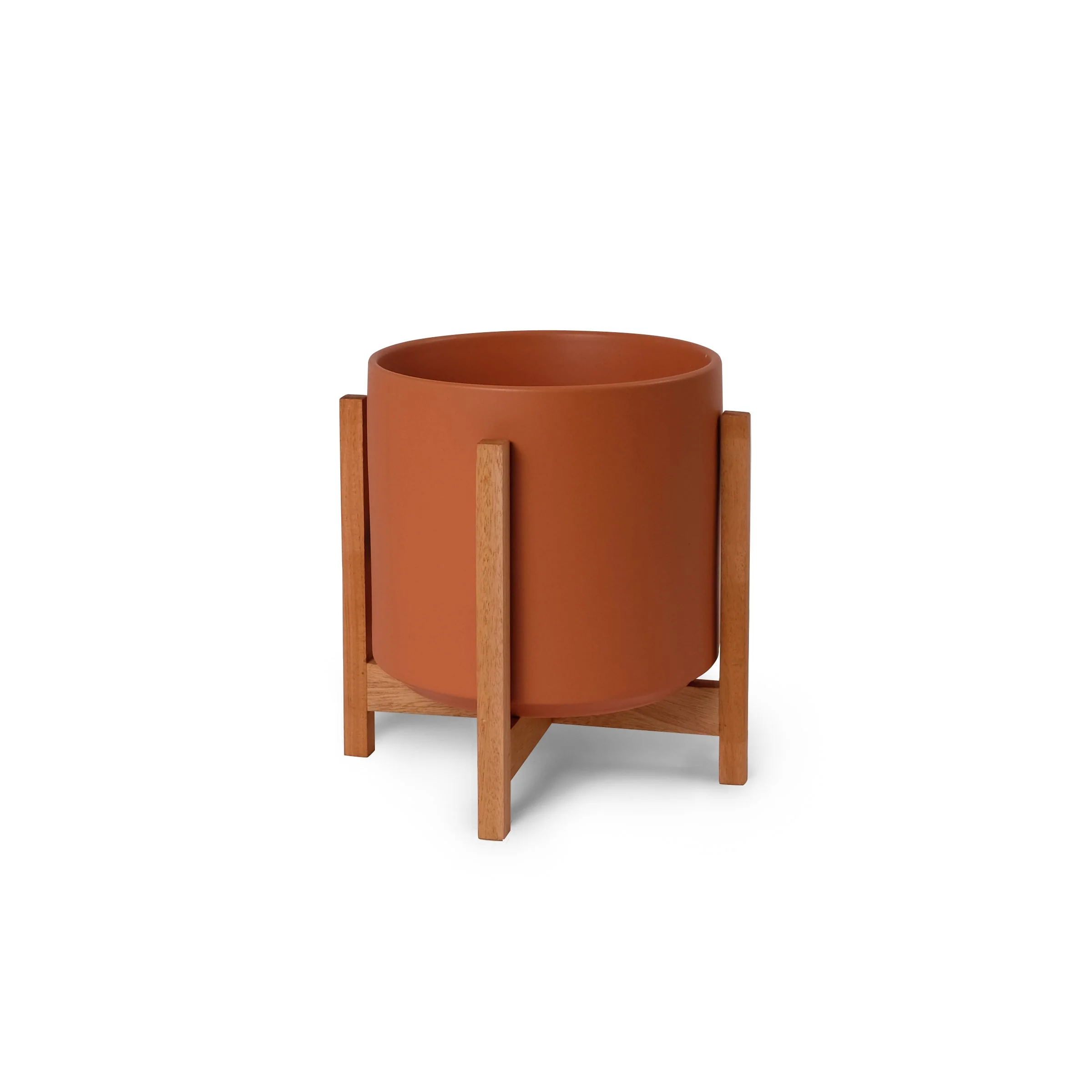 Solid Goods Ceramic Cylinder– With or Without Mahogany Stand - Image 67