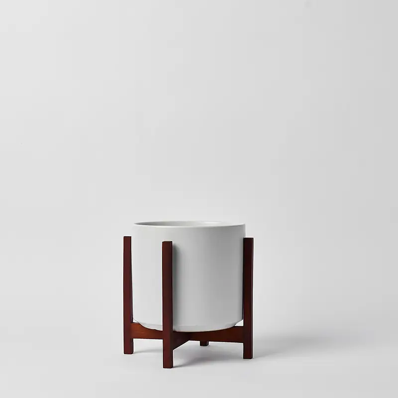 Solid Goods Ceramic Cylinder– With or Without Mahogany Stand - Image 7