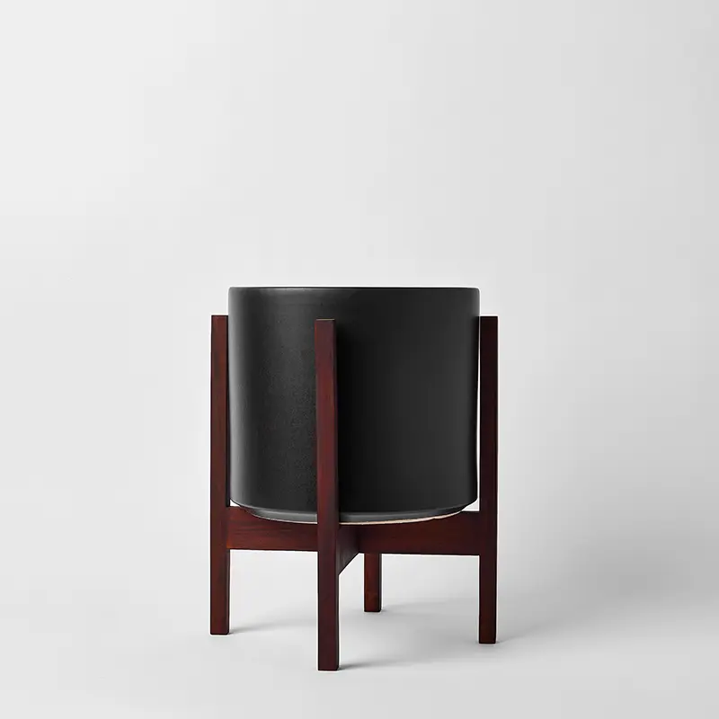 Solid Goods Ceramic Cylinder– With or Without Mahogany Stand - Image 8