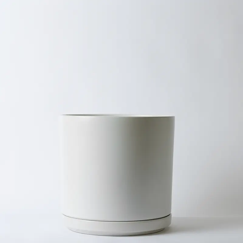 Solid Goods - Ceramic Cylinder with Saucer - Image 7