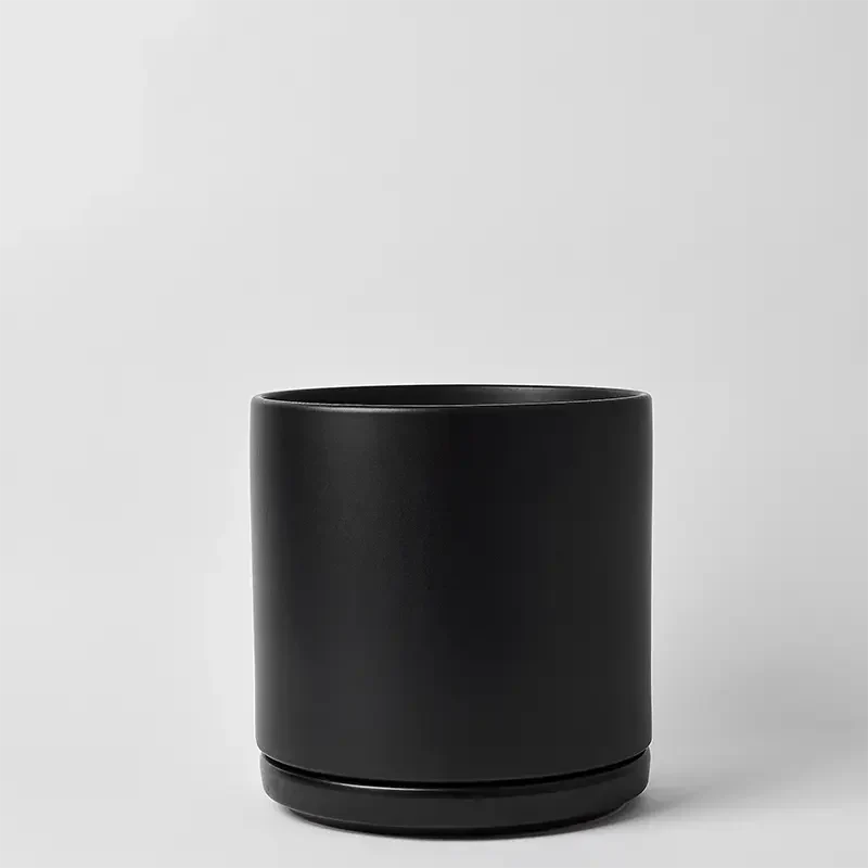 Solid Goods - Ceramic Cylinder with Saucer - Image 8
