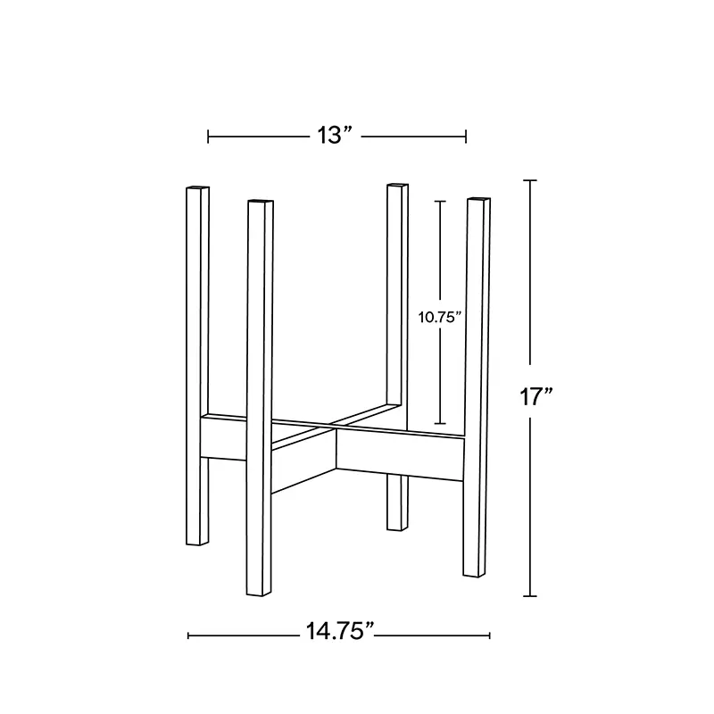 Solid Goods - Square Leg - Mahogany Stand - Image 3