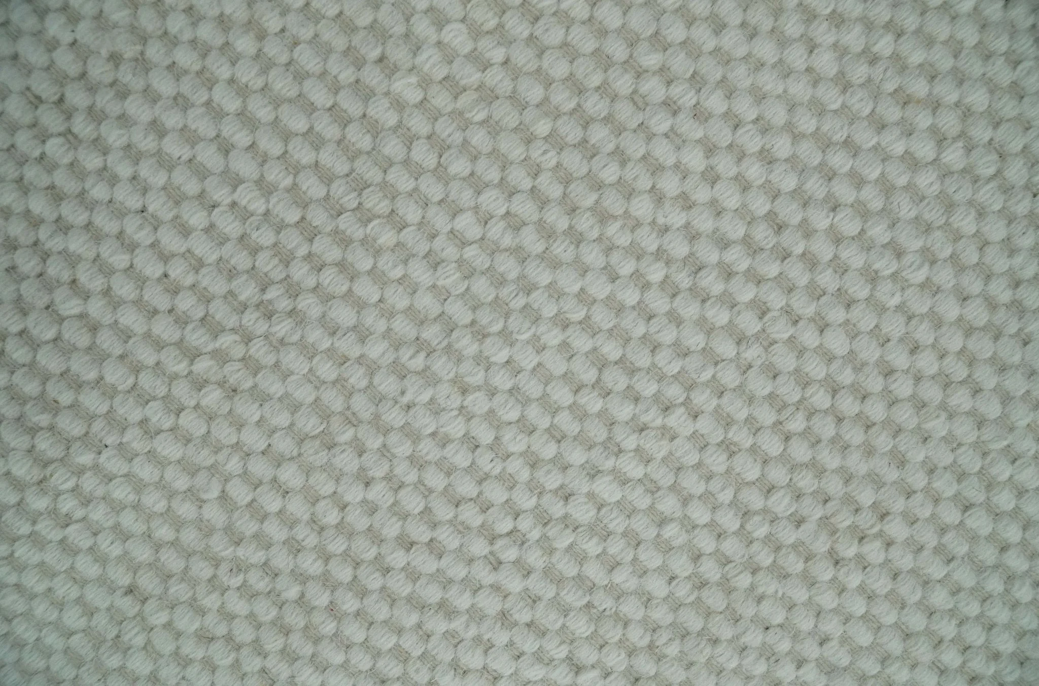 Solid Ivory White Hand made Dari Multi size 5x8, 5x7 and 8x11 Area Rug, Layering, Kids Rug | SOL7 - Image 5
