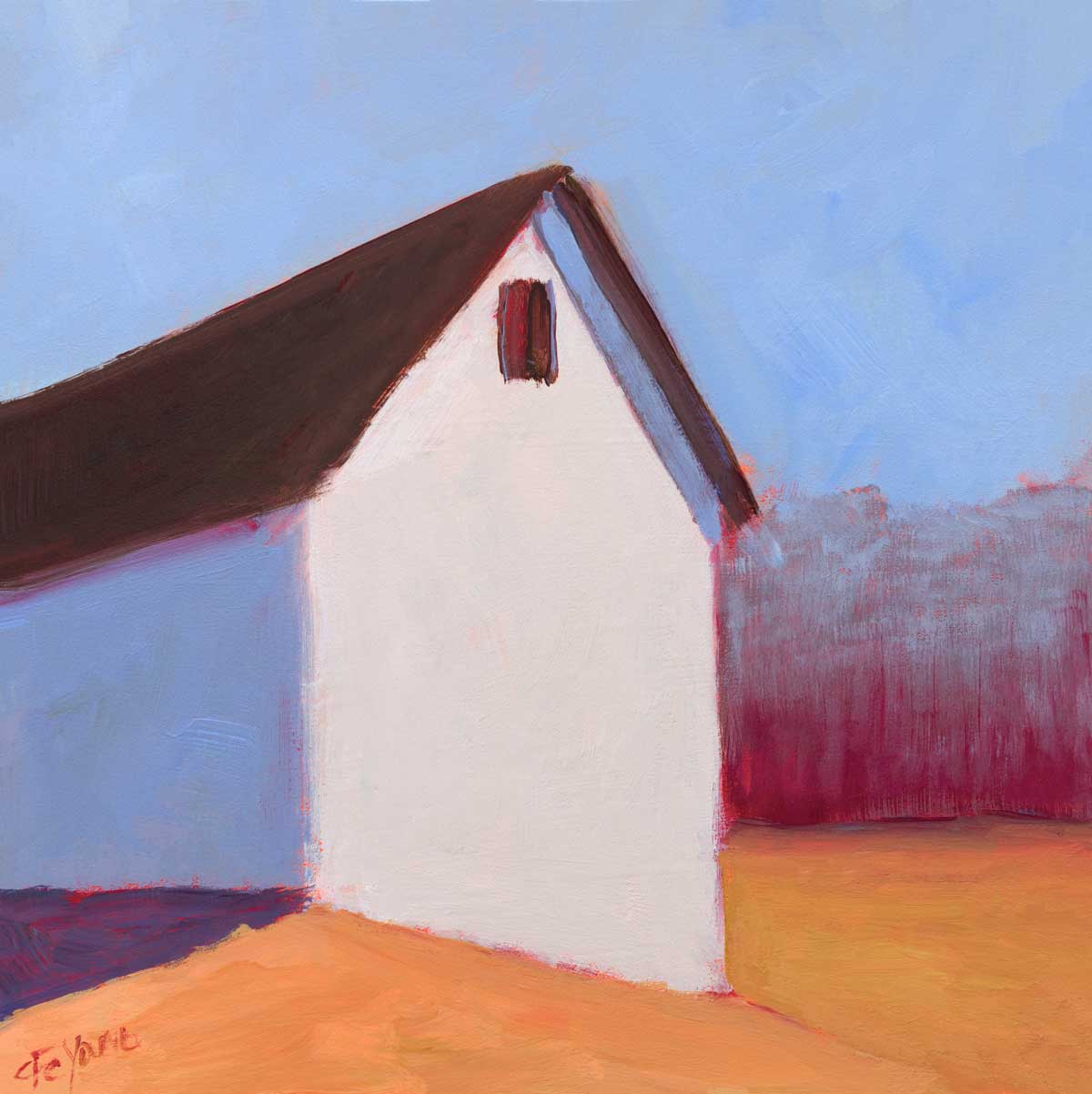 Solitary Barn - Open Edition Canvas Print - Image 3