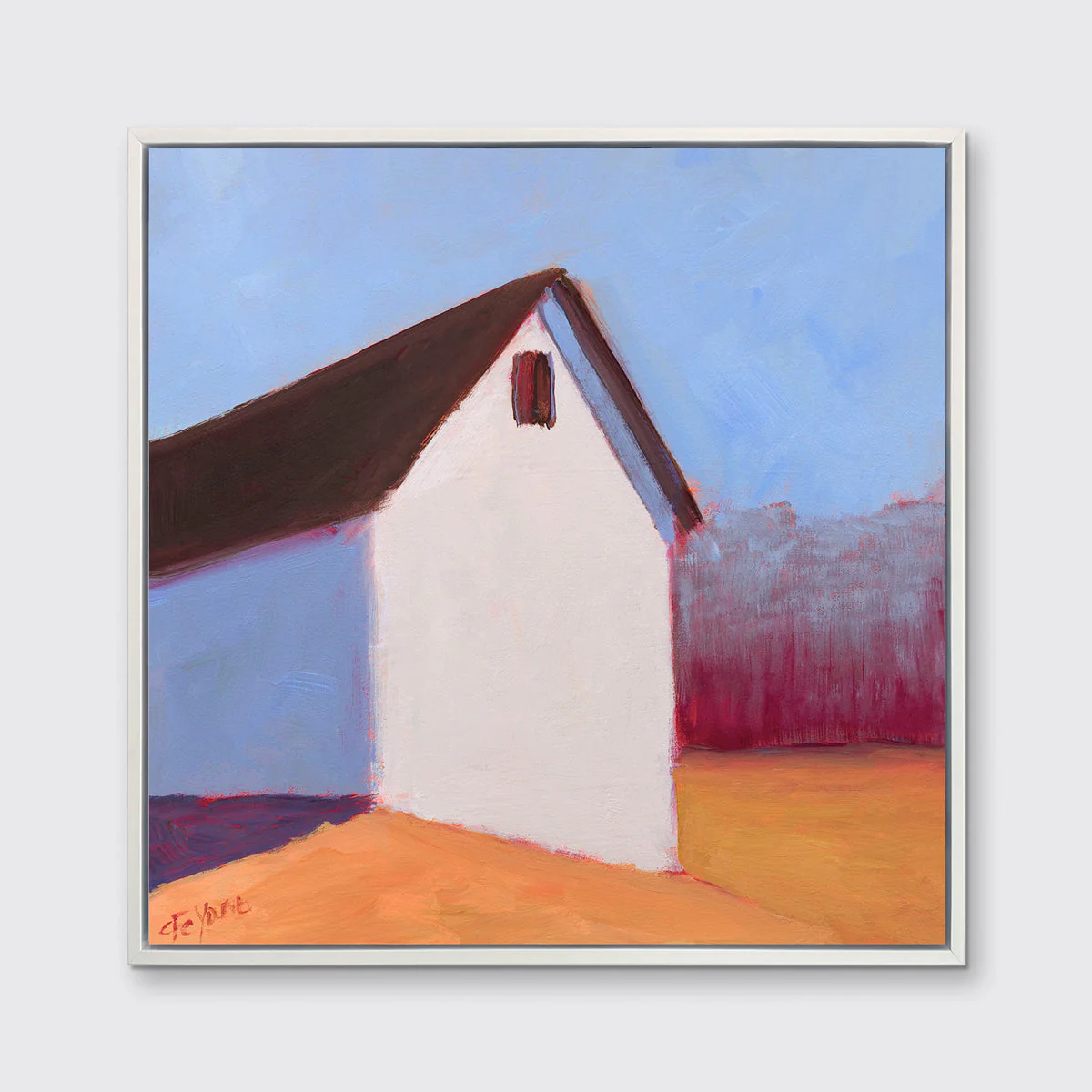Solitary Barn - Open Edition Canvas Print - Image 4