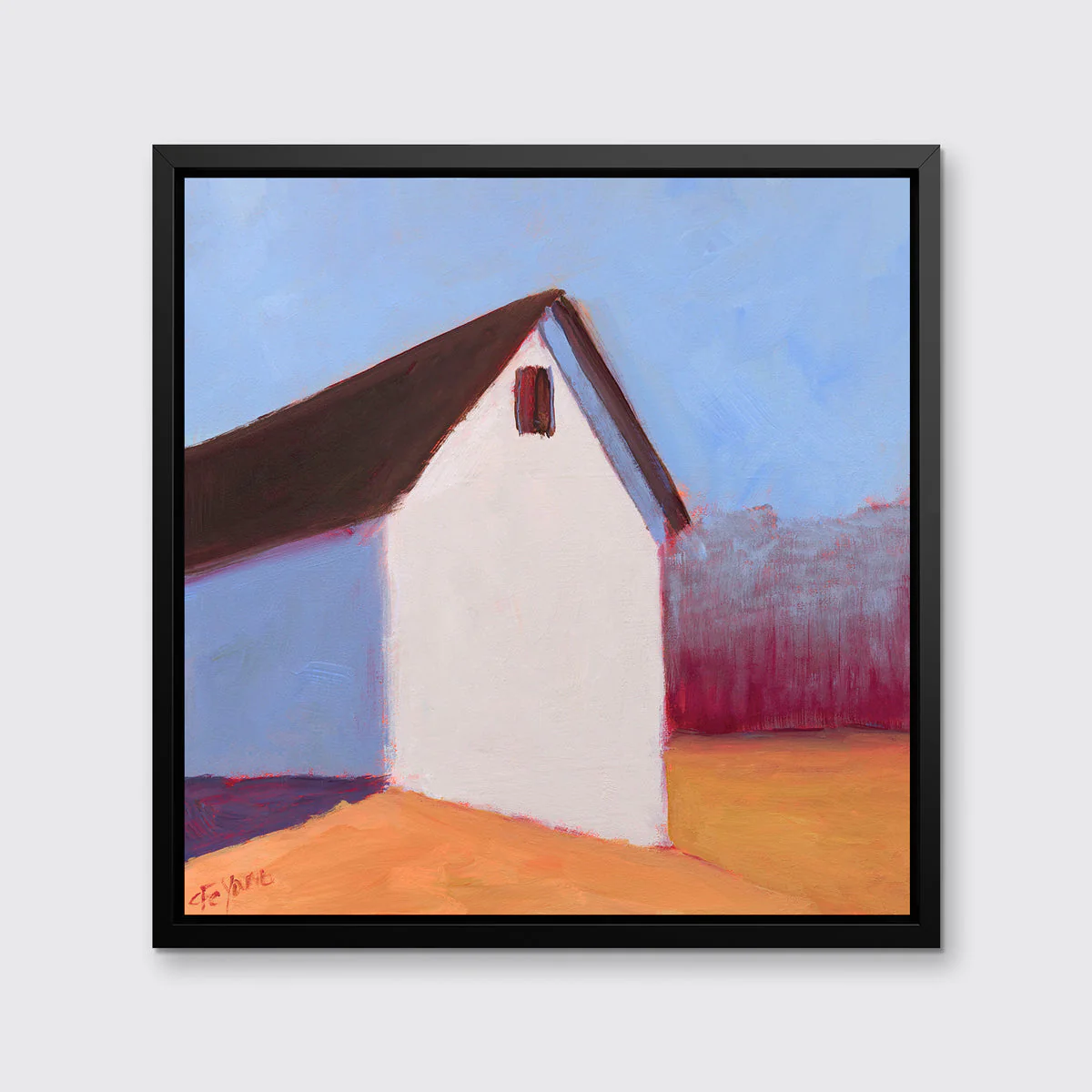 Solitary Barn - Open Edition Canvas Print - Image 5