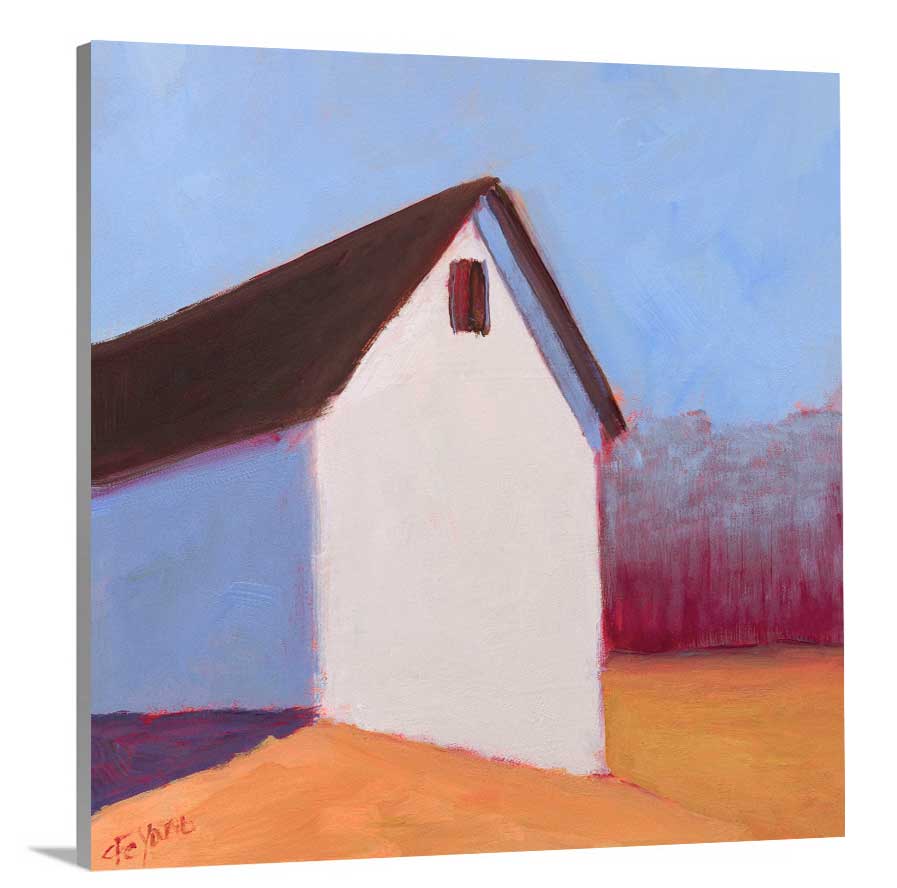 Solitary Barn - Open Edition Canvas Print - Image 6
