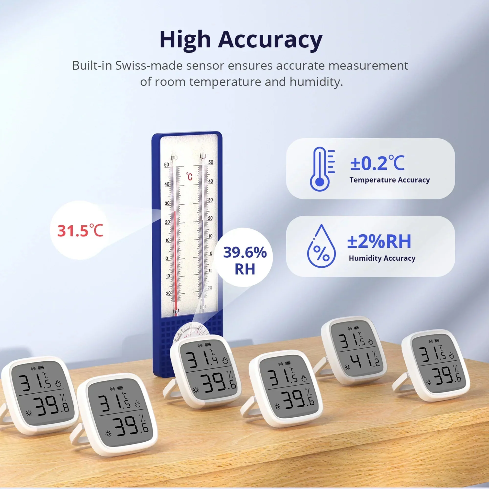 SONOFF Zigbee LCD Display Smart Temperature Humidity Sensor - Image 3