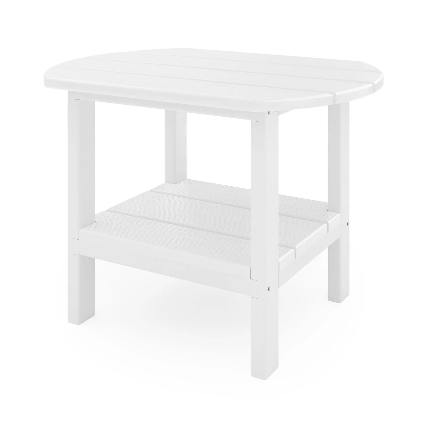 SoPoly 25" St. Simons Oval Side Table - Image 4