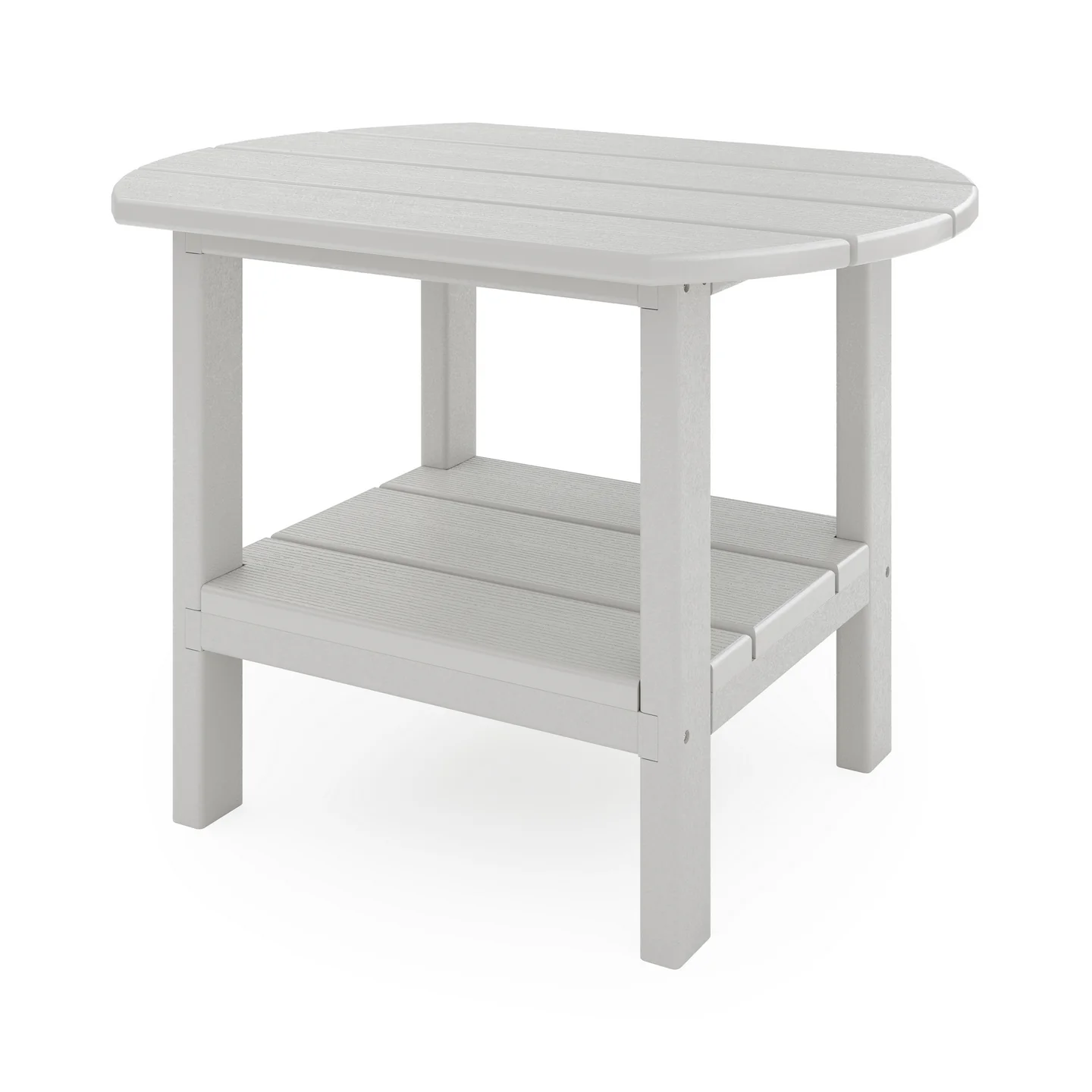 SoPoly 25" St. Simons Oval Side Table - Image 6
