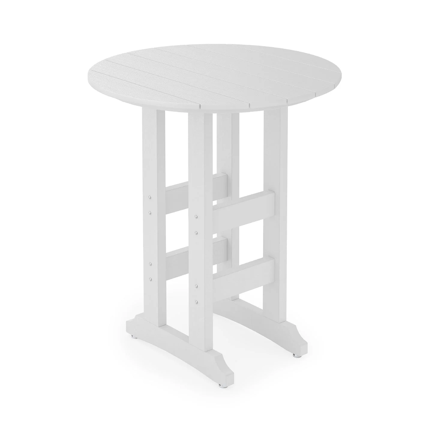SoPoly 36" Round Bar Table - Image 2