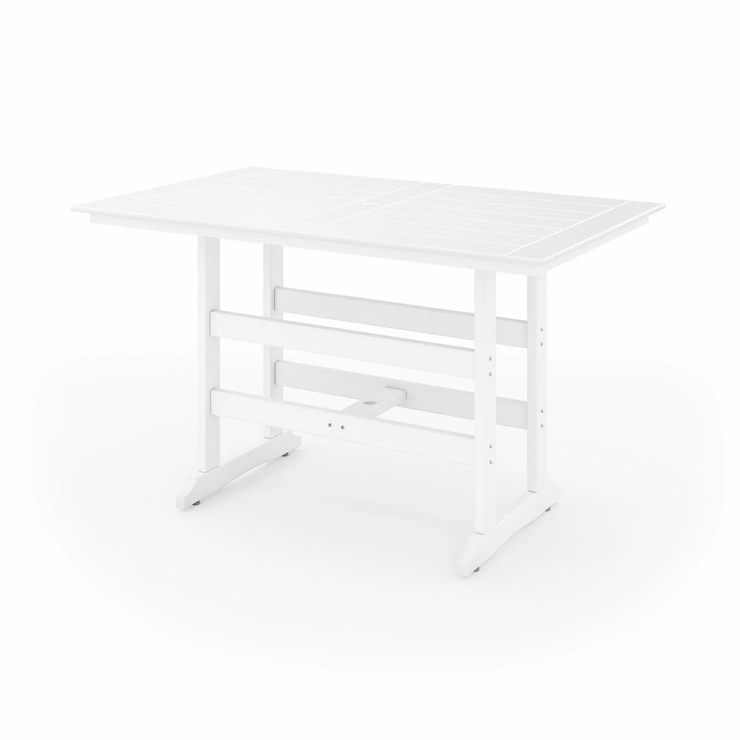 SoPoly 72" Savannah Farmhouse Bar Table - Image 2