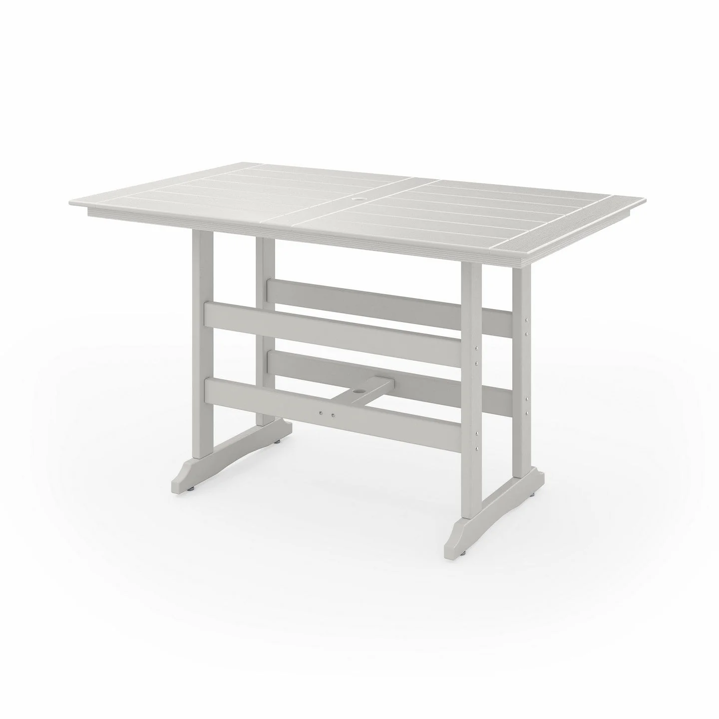 SoPoly 72" Savannah Farmhouse Bar Table - Image 4