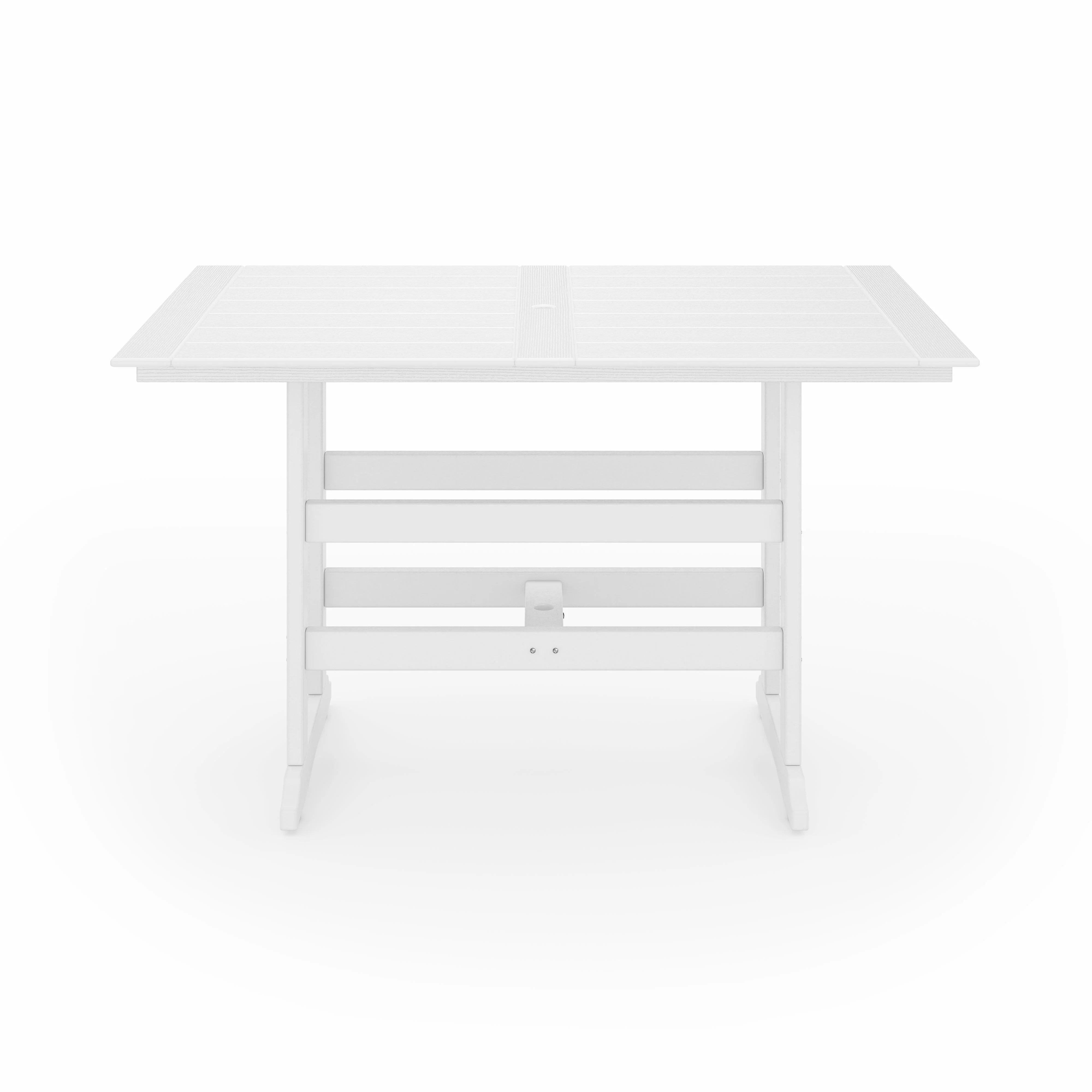 SoPoly 72" Savannah Farmhouse Bar Table - Image 8