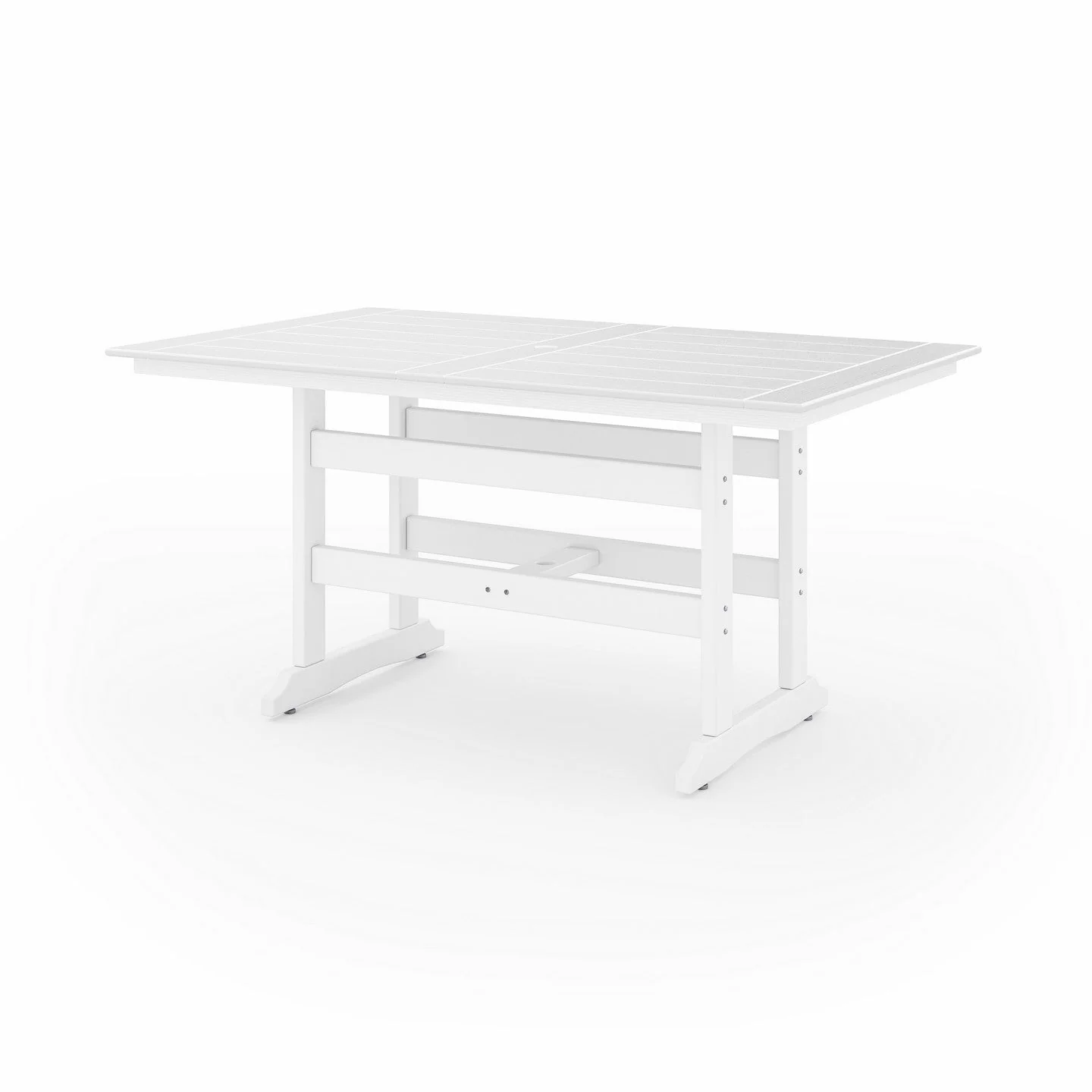 SoPoly 72" Savannah Farmhouse Counter Table - Image 2