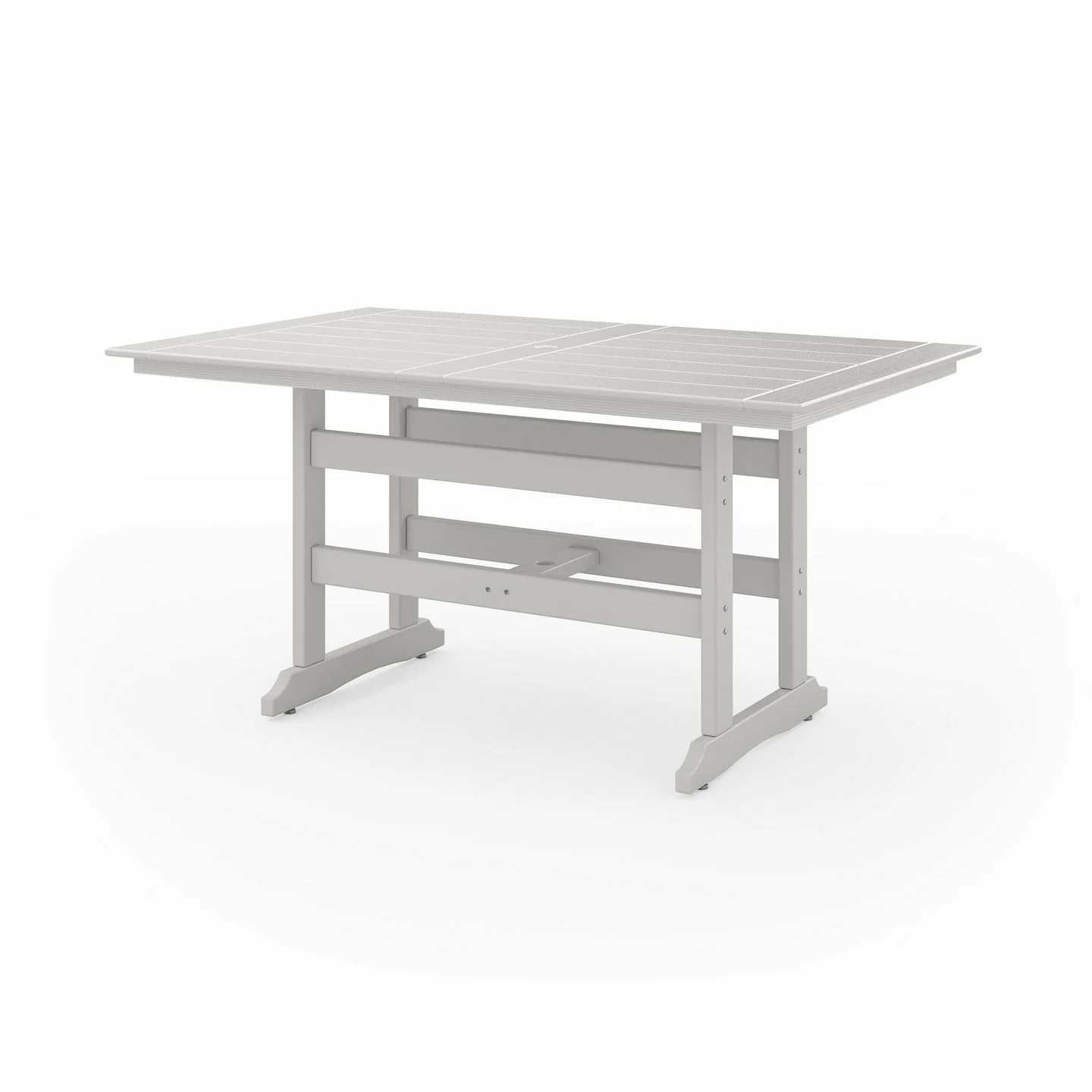 SoPoly 72" Savannah Farmhouse Counter Table - Image 4