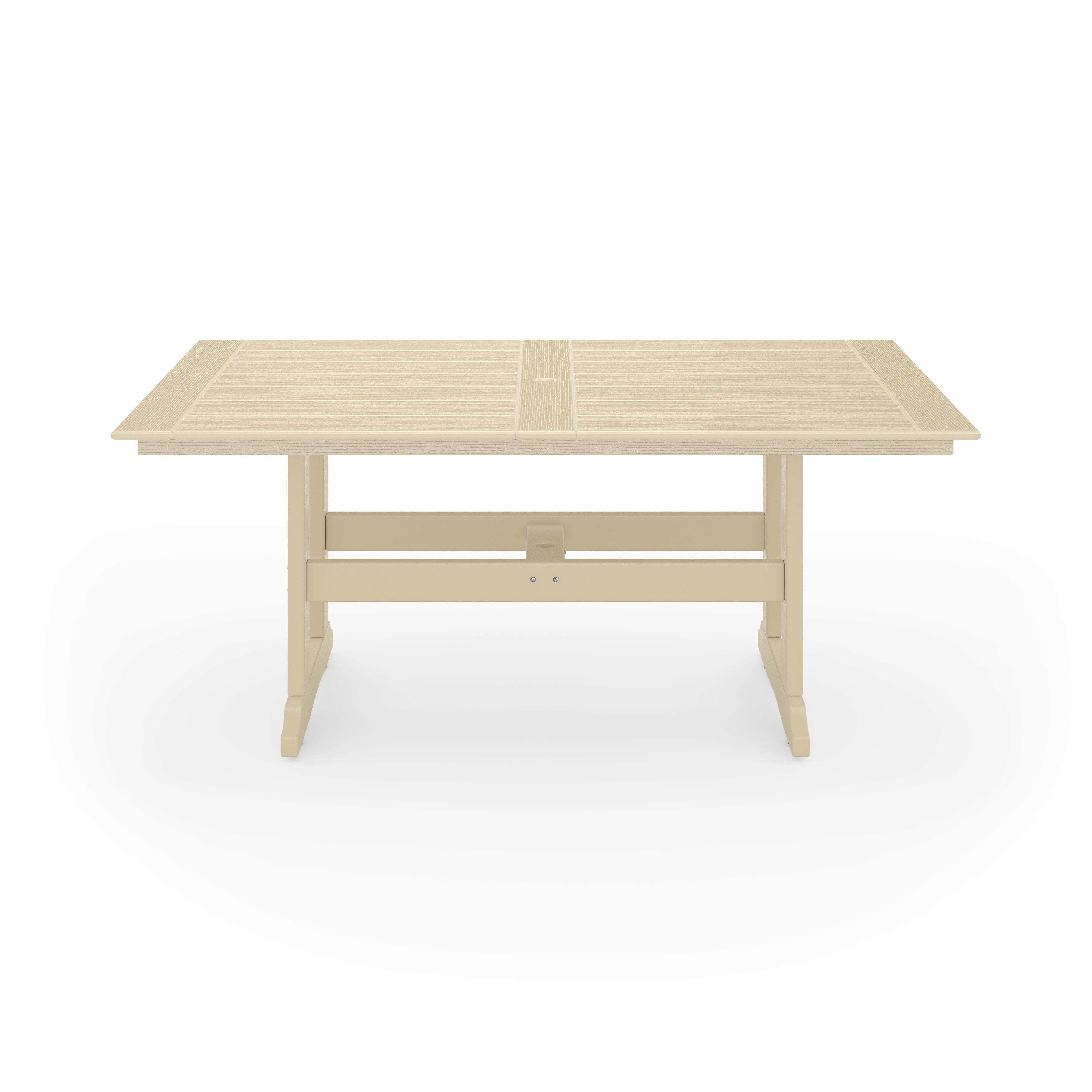 SoPoly 72" Savannah Farmhouse Dining Table - Image 12