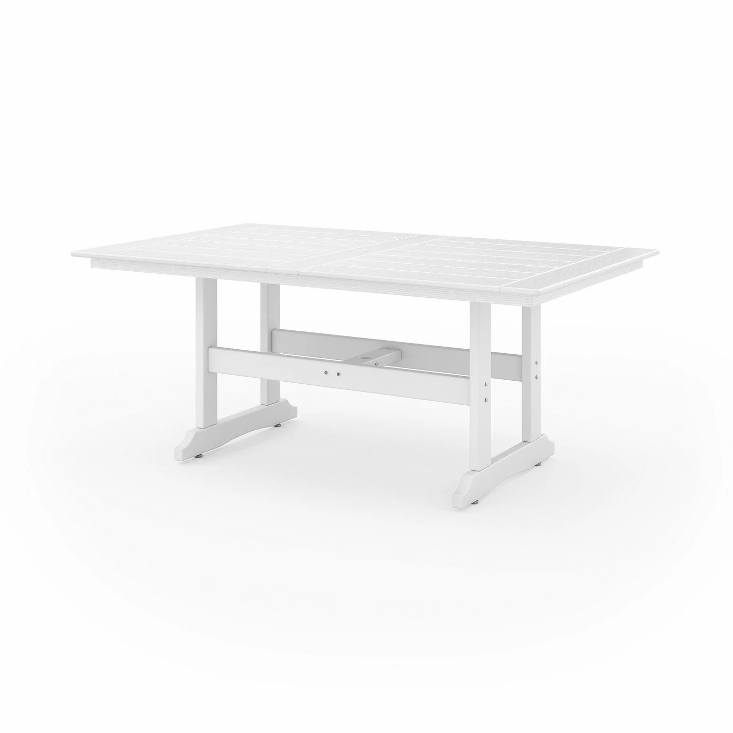 SoPoly 72" Savannah Farmhouse Dining Table - Image 2