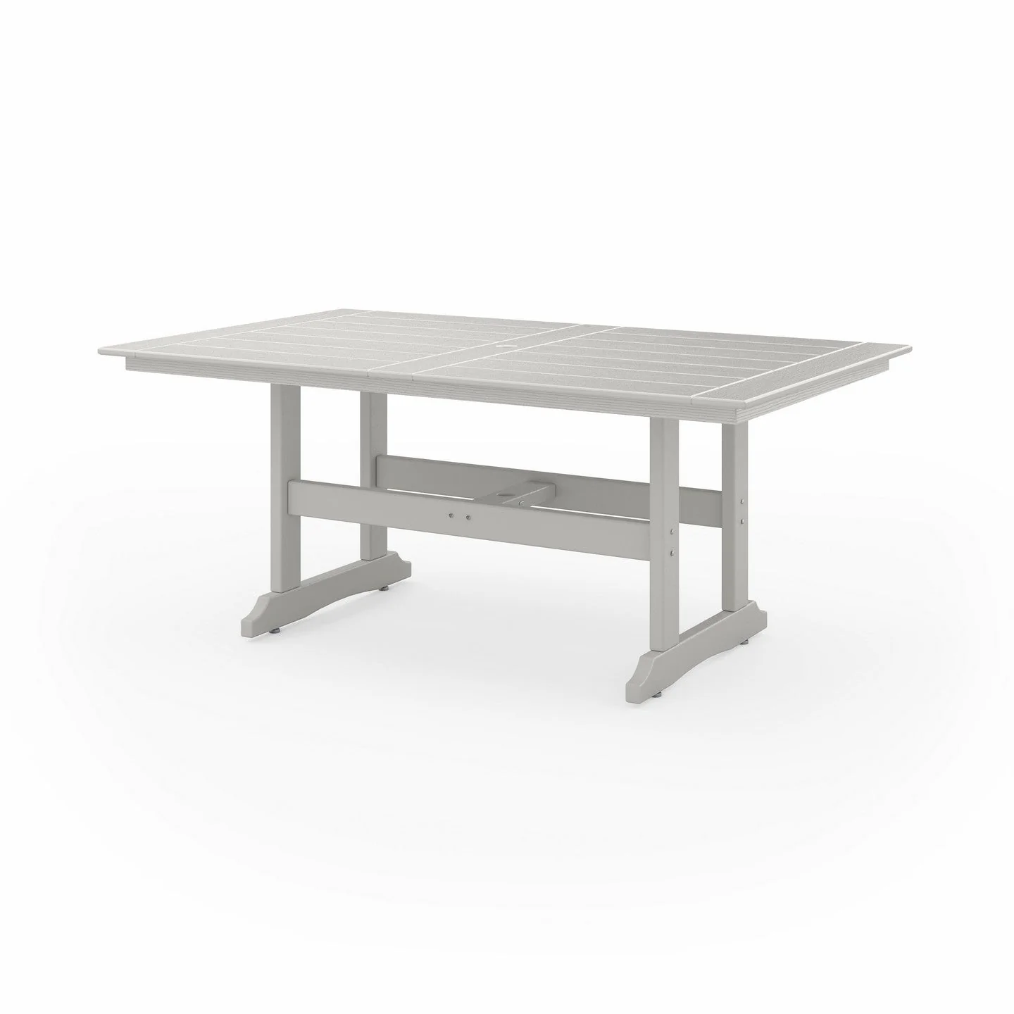SoPoly 72" Savannah Farmhouse Dining Table - Image 4