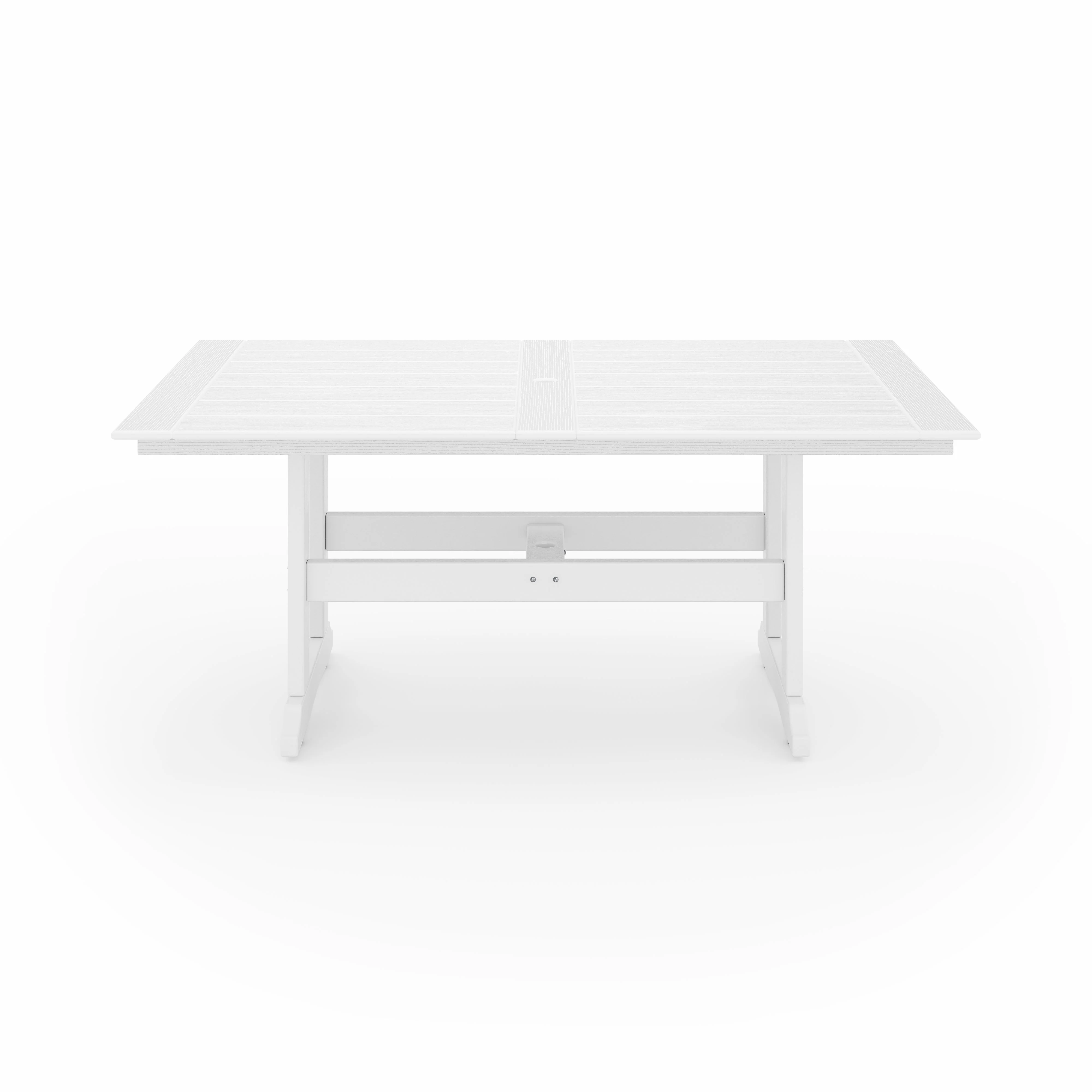SoPoly 72" Savannah Farmhouse Dining Table - Image 8