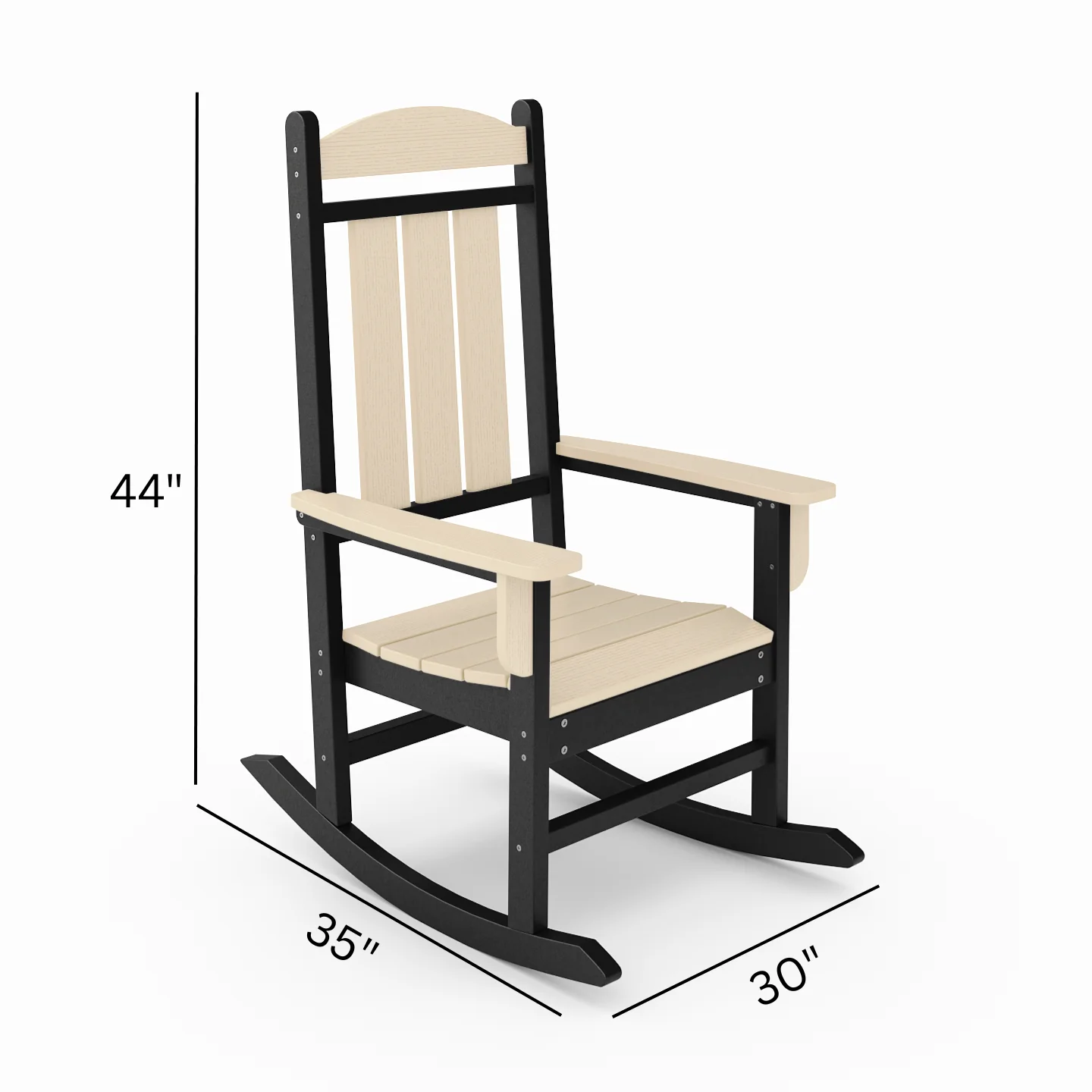 SoPoly Callaway Porch Rocker - Image 6
