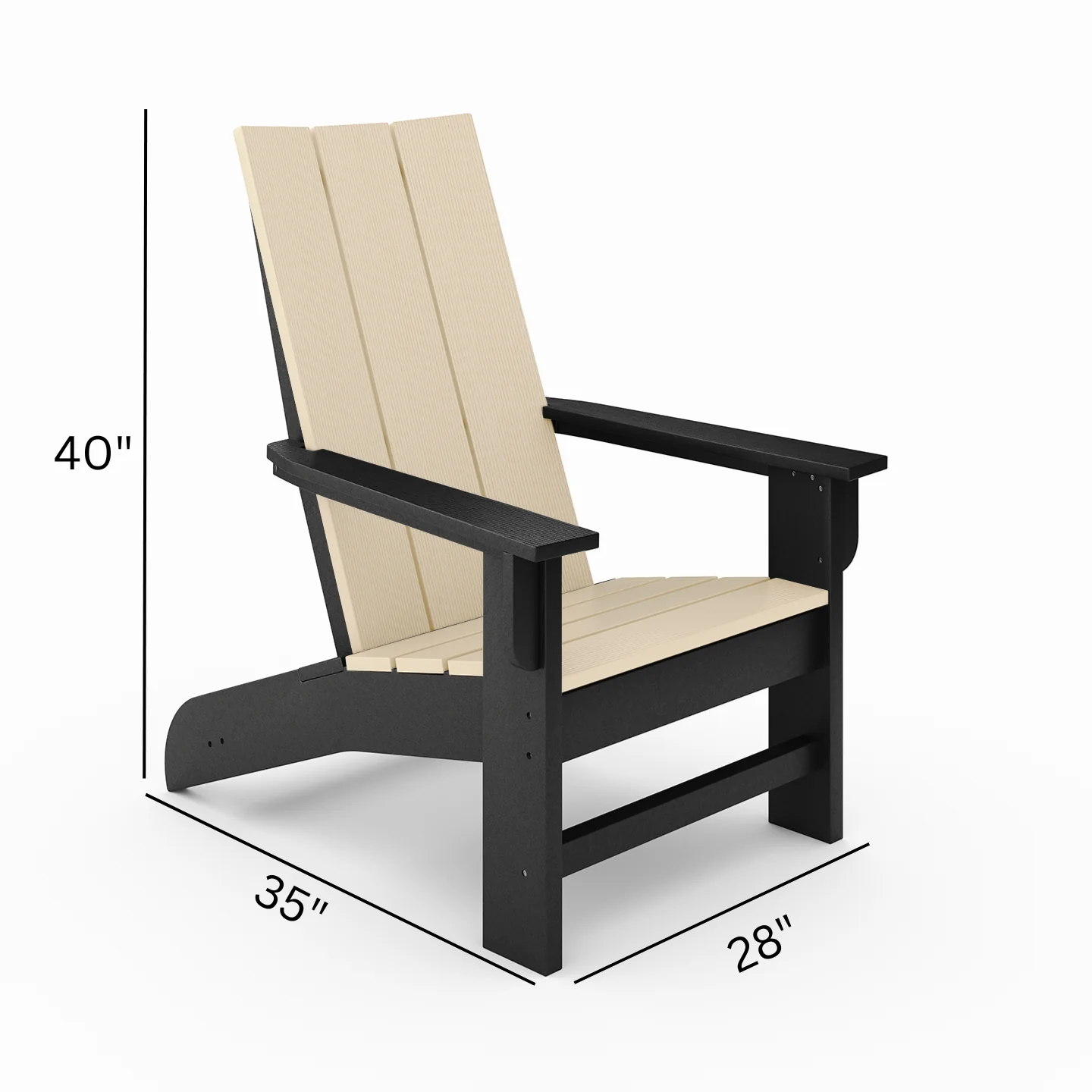 SoPoly Savannah Adirondack Chair - Image 5